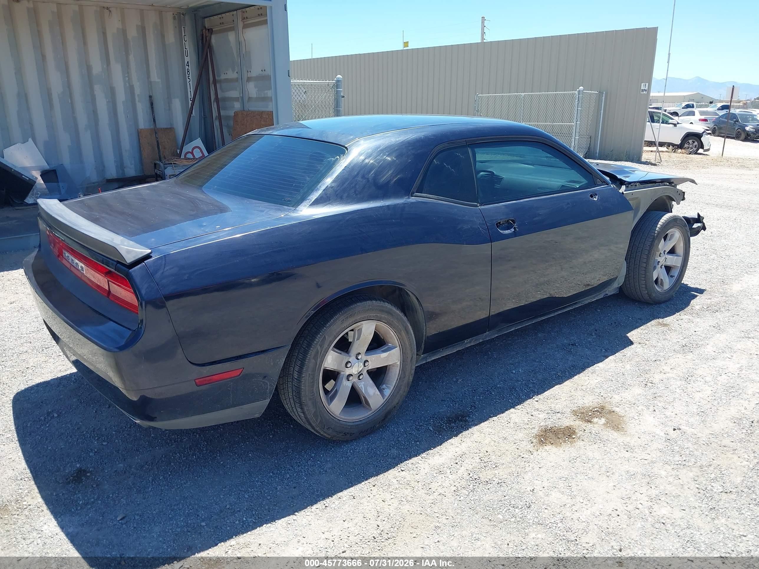 2012 Dodge Challenger Sxt Black vin: 2C3CDYAG8CH128258