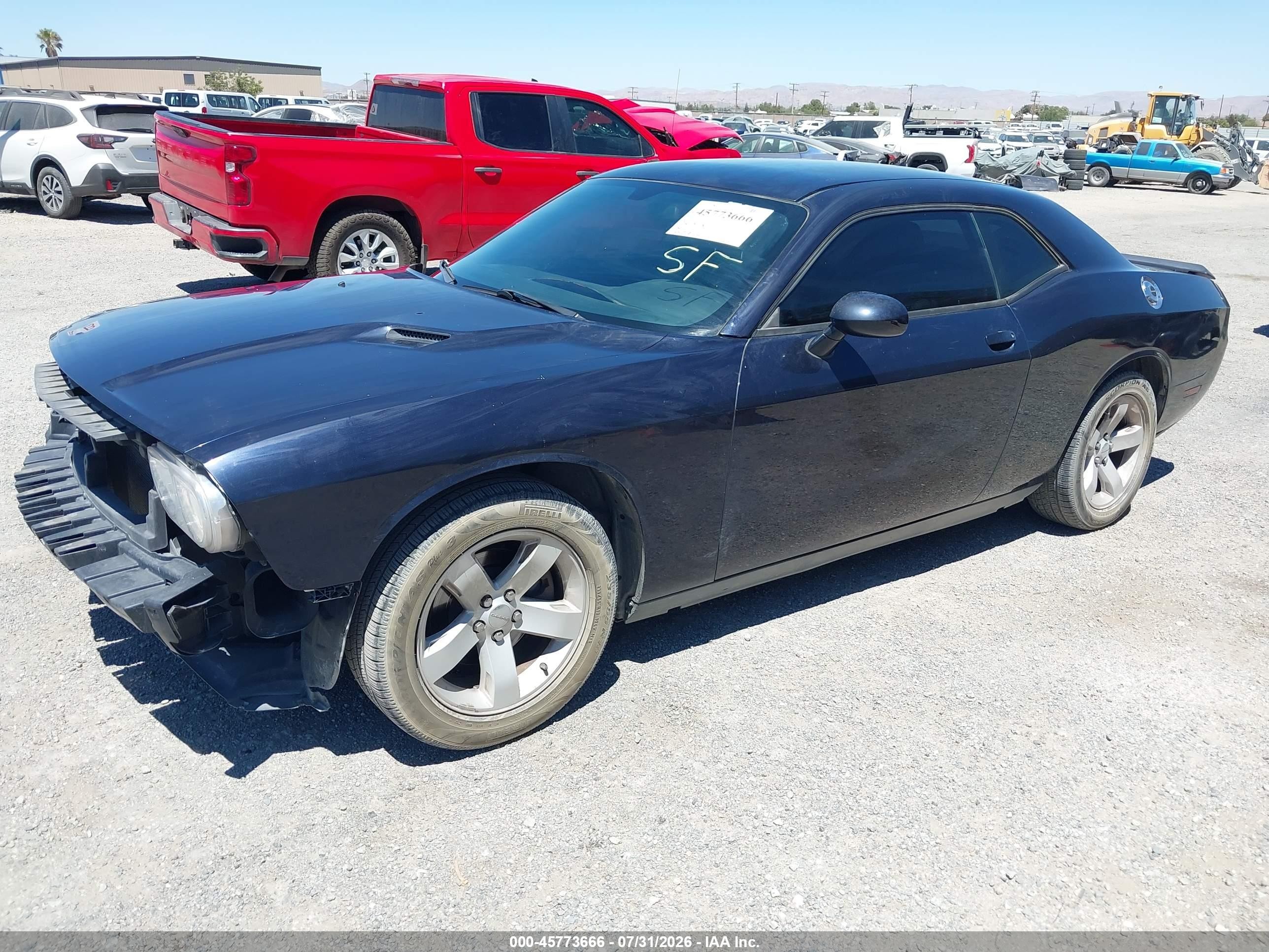 2012 Dodge Challenger Sxt Black vin: 2C3CDYAG8CH128258