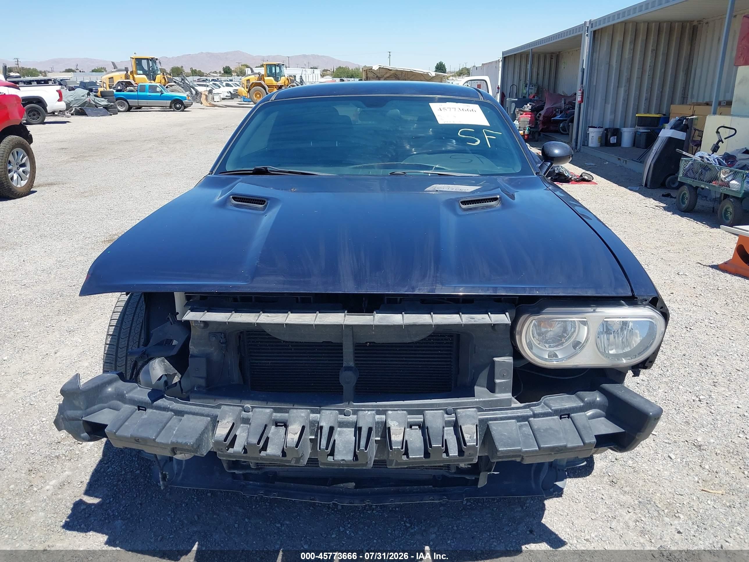 2012 Dodge Challenger Sxt Black vin: 2C3CDYAG8CH128258