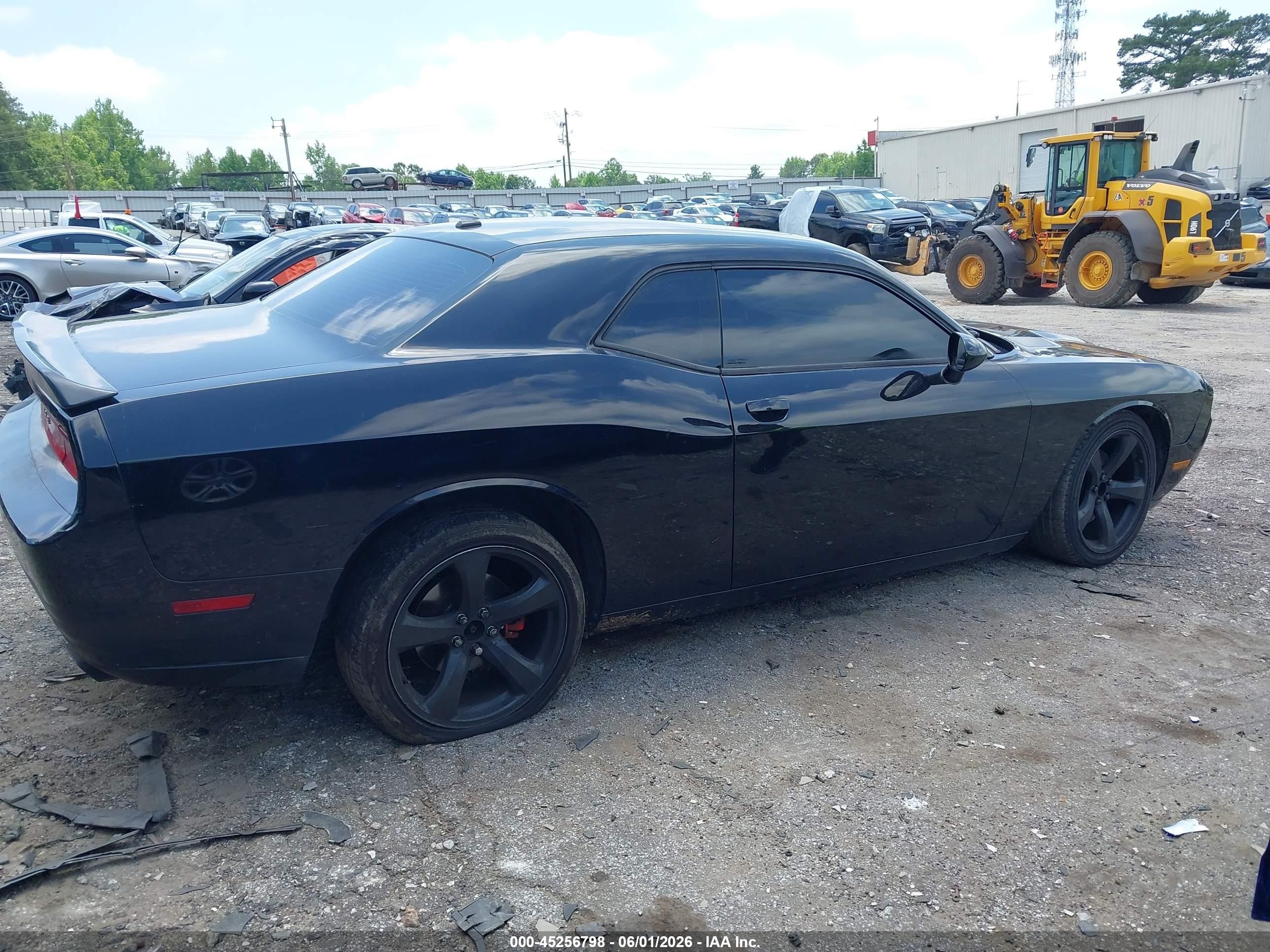2012 Dodge Challenger Sxt Black vin: 2C3CDYAG8CH134237