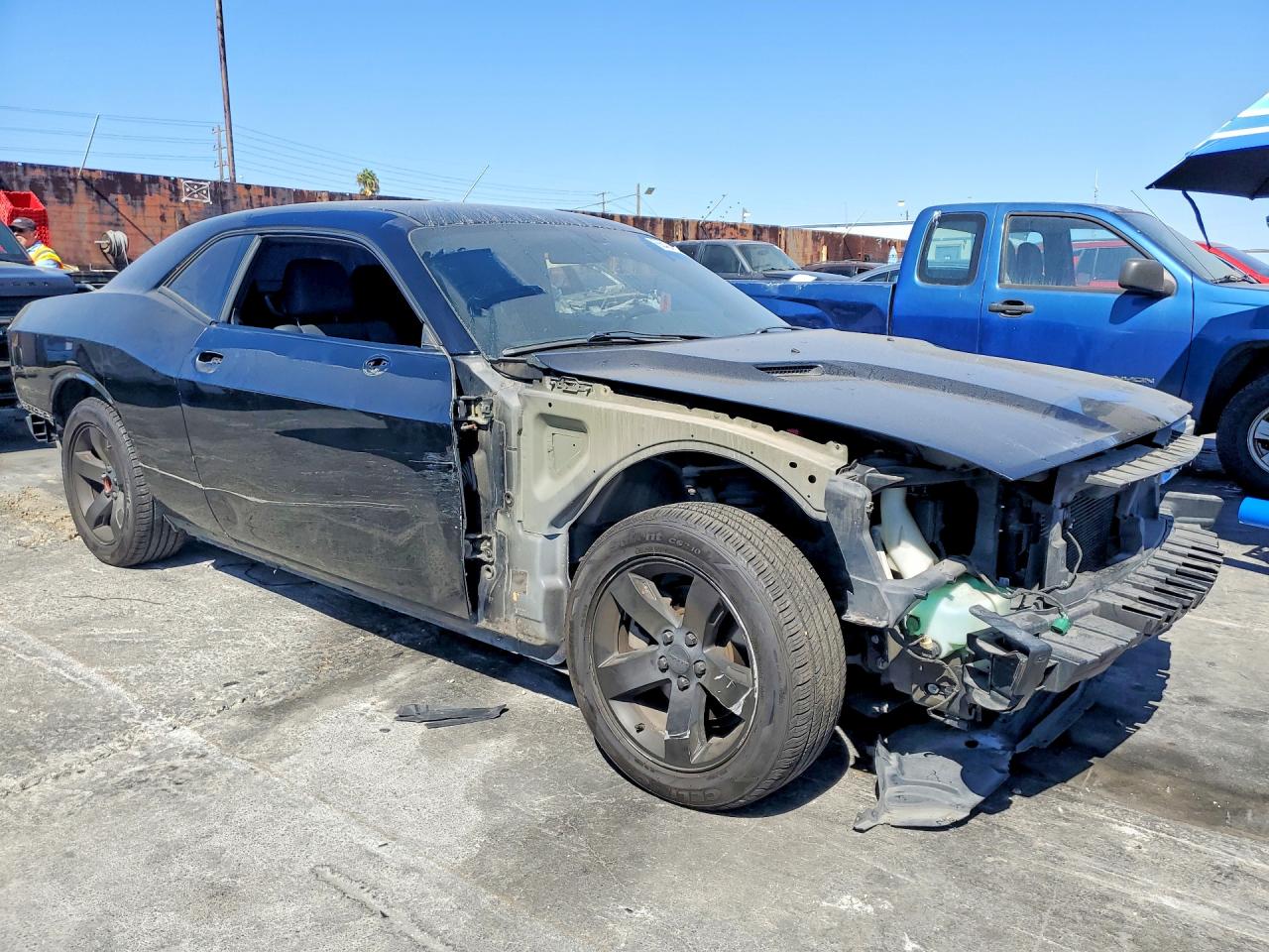 2012 Dodge Challenger Sxt Black vin: 2C3CDYAG8CH162197