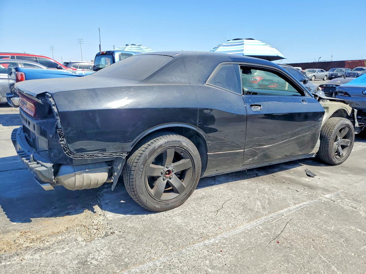 2012 Dodge Challenger Sxt Black vin: 2C3CDYAG8CH162197