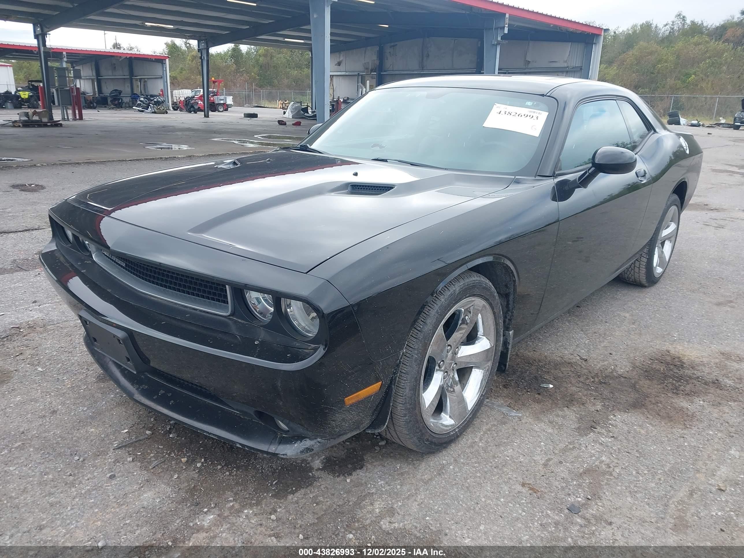 2012 Dodge Challenger Sxt Black vin: 2C3CDYAG8CH170218