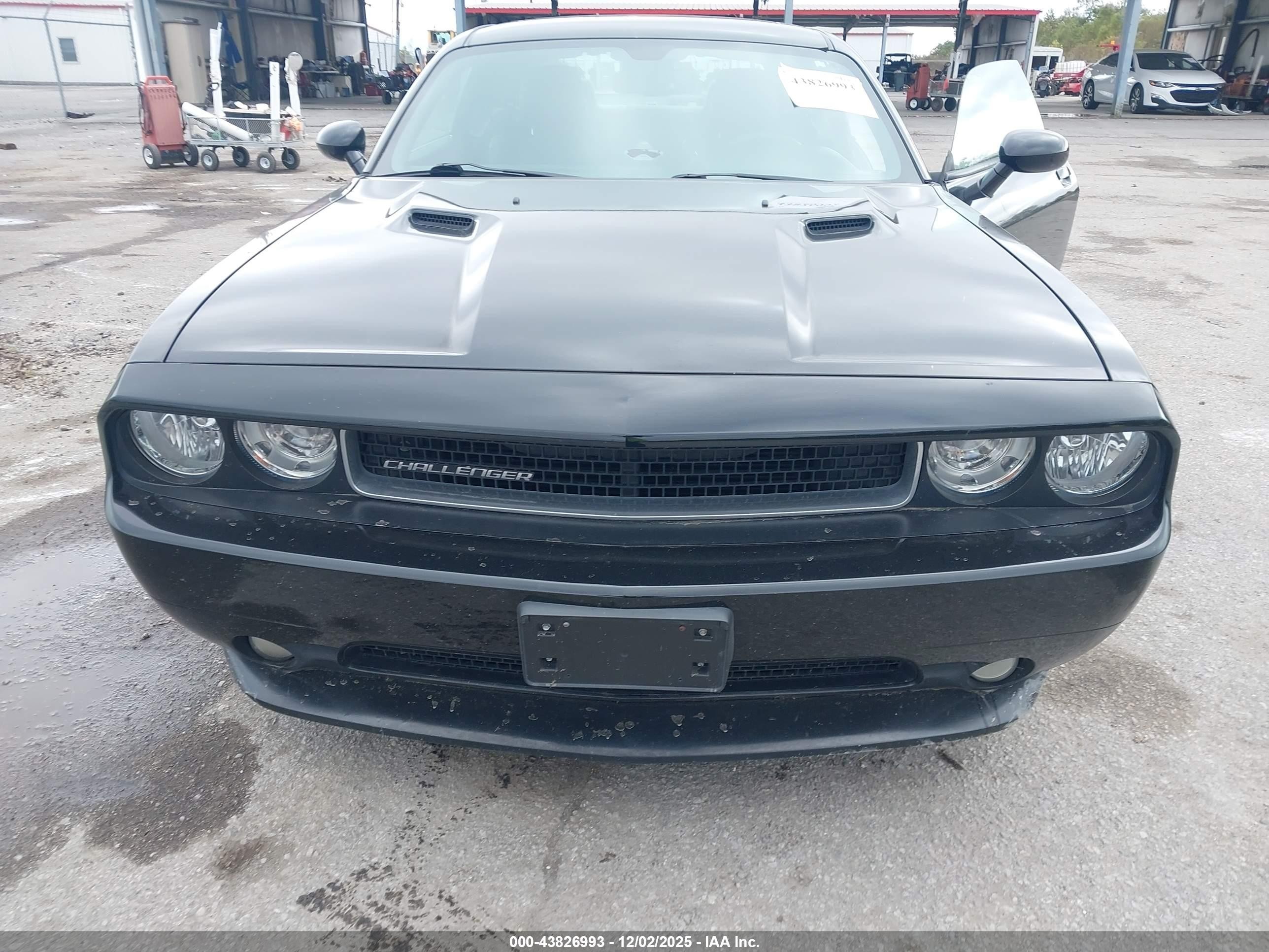 2012 Dodge Challenger Sxt Black vin: 2C3CDYAG8CH170218