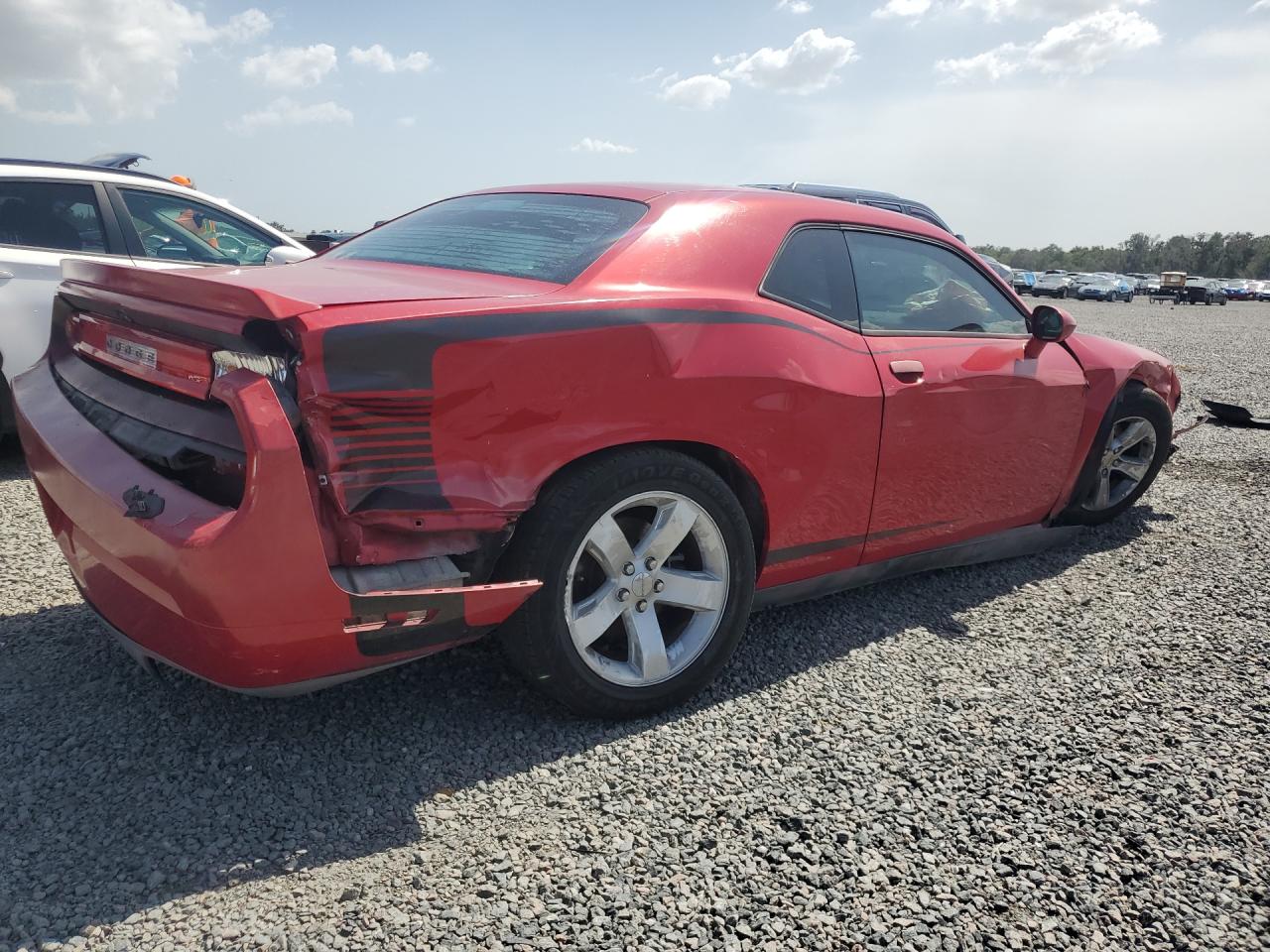 2012 Dodge Challenger Sxt Красный vin: 2C3CDYAG8CH194096