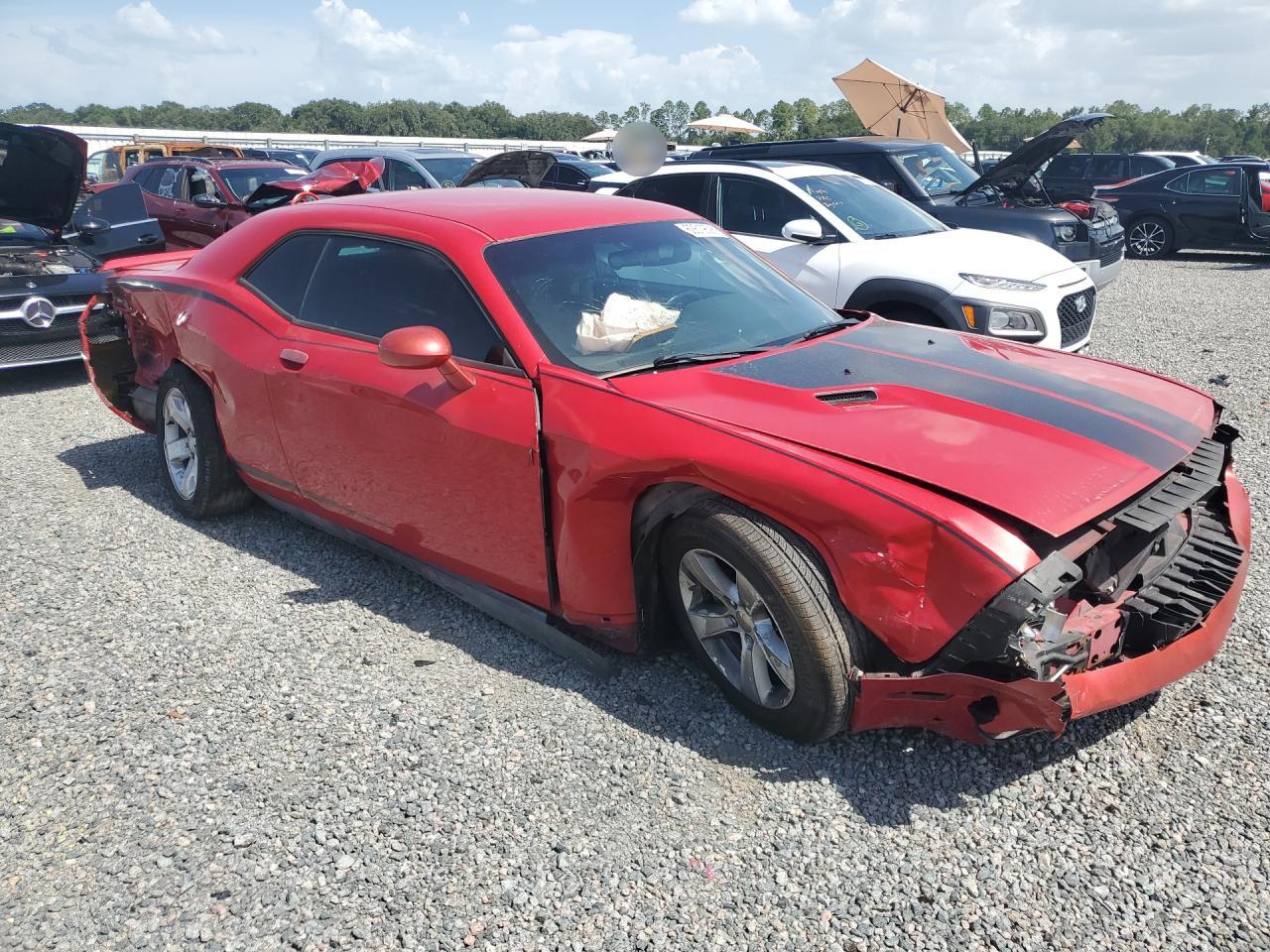 2012 Dodge Challenger Sxt Красный vin: 2C3CDYAG8CH194096
