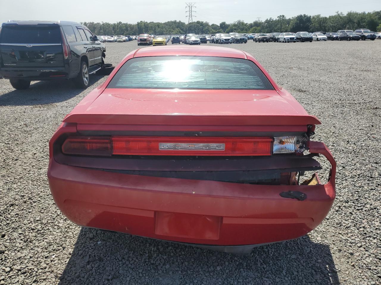 2012 Dodge Challenger Sxt Красный vin: 2C3CDYAG8CH194096