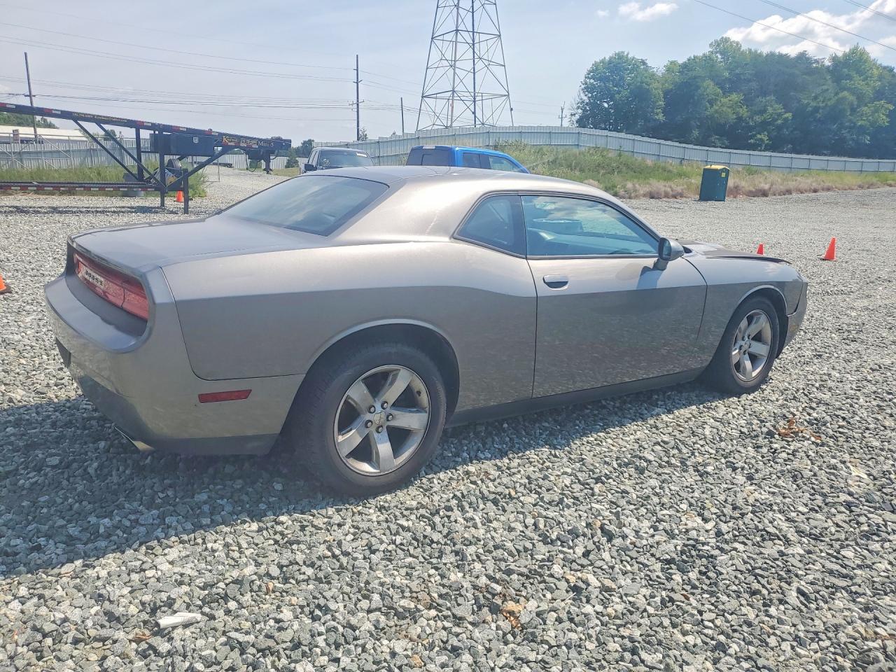 2012 Dodge Challenger Sxt Серый vin: 2C3CDYAG8CH214055