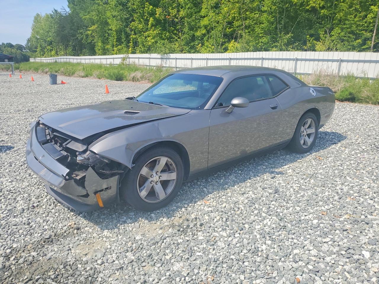 2012 Dodge Challenger Sxt Gray vin: 2C3CDYAG8CH214055