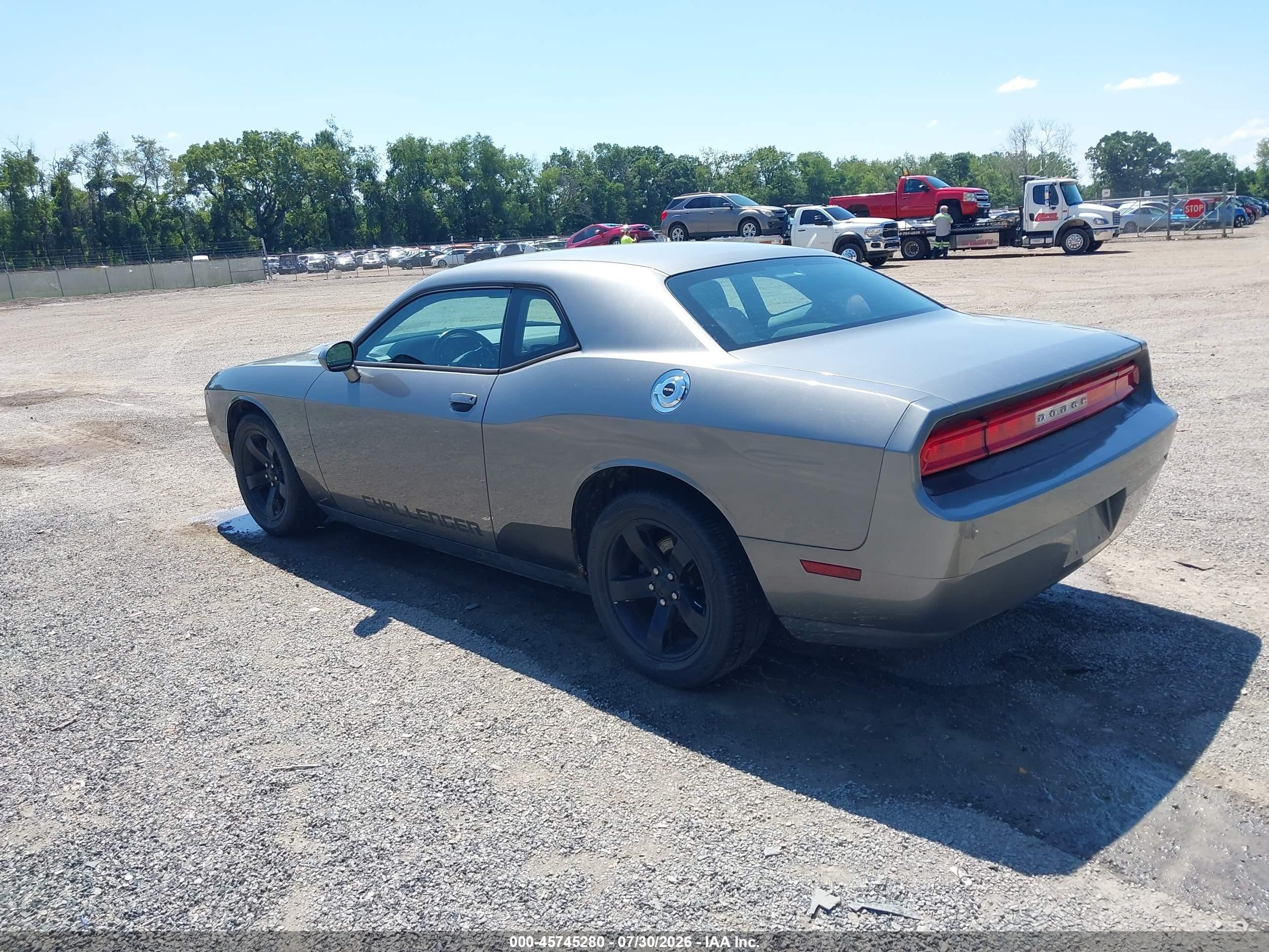 2012 Dodge Challenger Sxt Silver vin: 2C3CDYAG8CH258007
