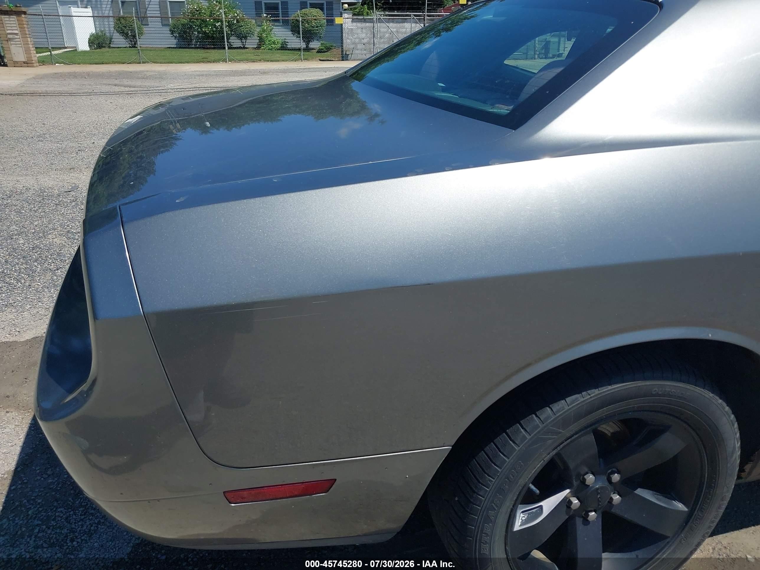 2012 Dodge Challenger Sxt Silver vin: 2C3CDYAG8CH258007