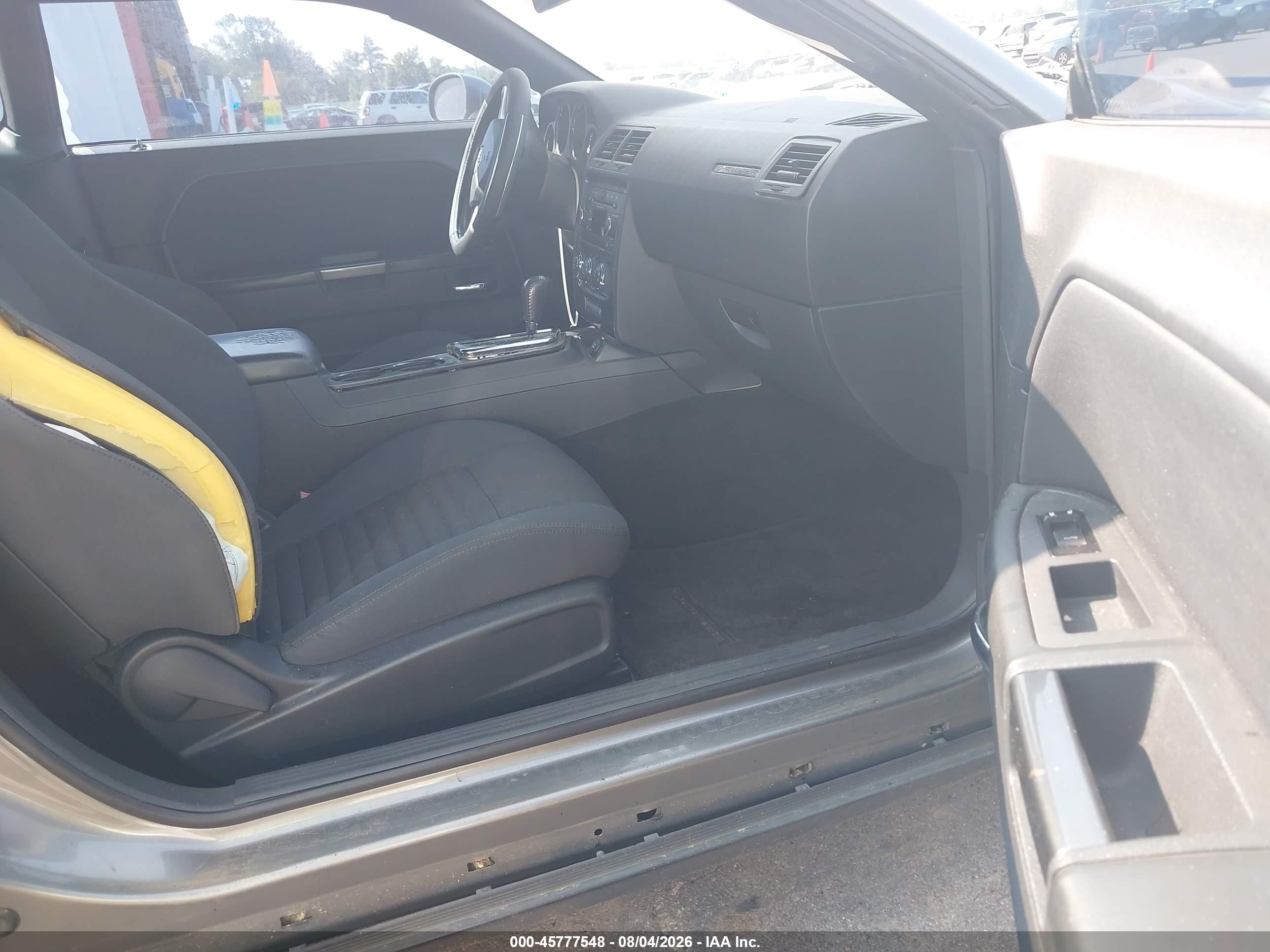 2012 Dodge Challenger Sxt Gray vin: 2C3CDYAG8CH262204