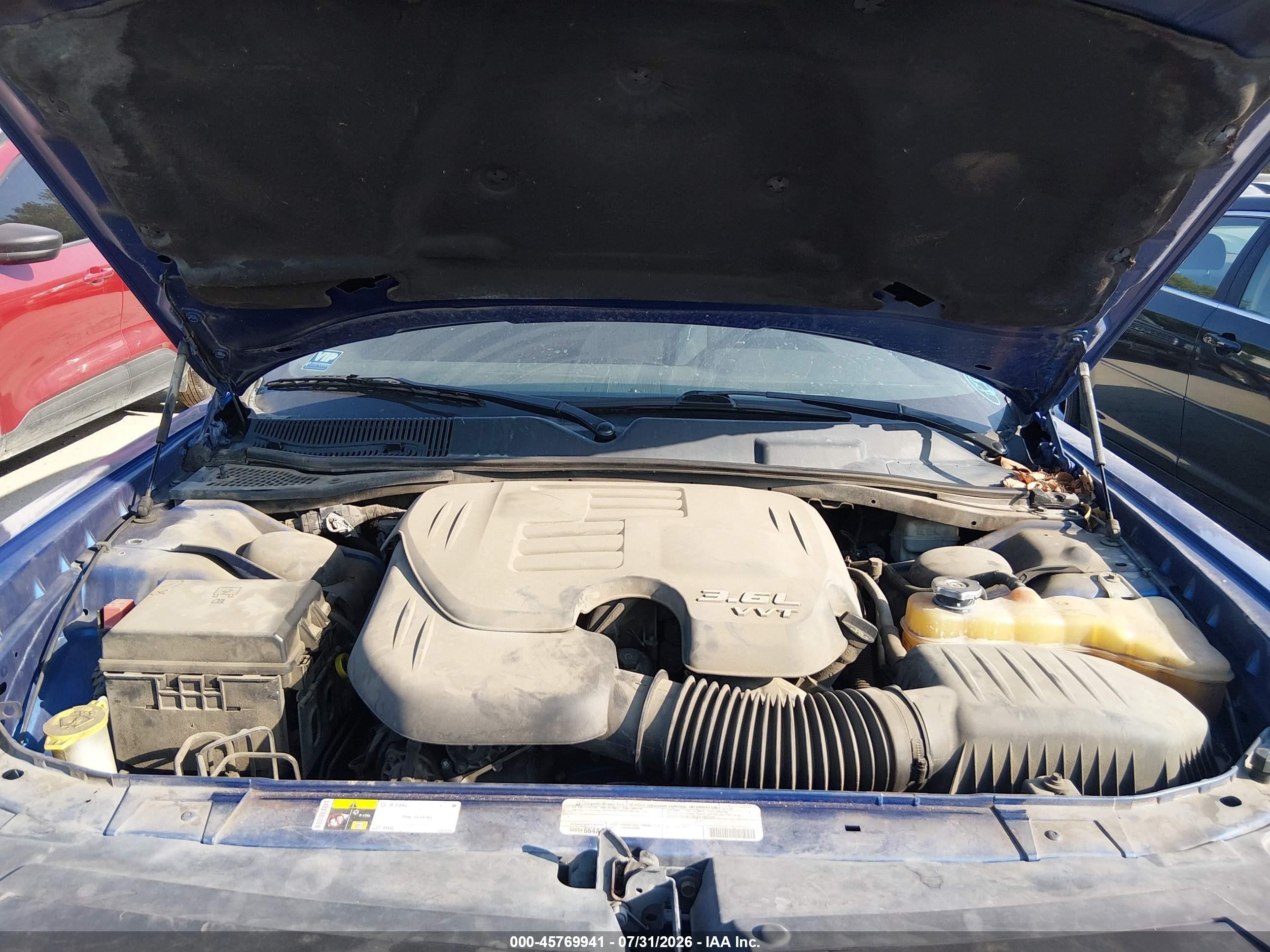 2012 Dodge Challenger Sxt Blue vin: 2C3CDYAG8CH280914
