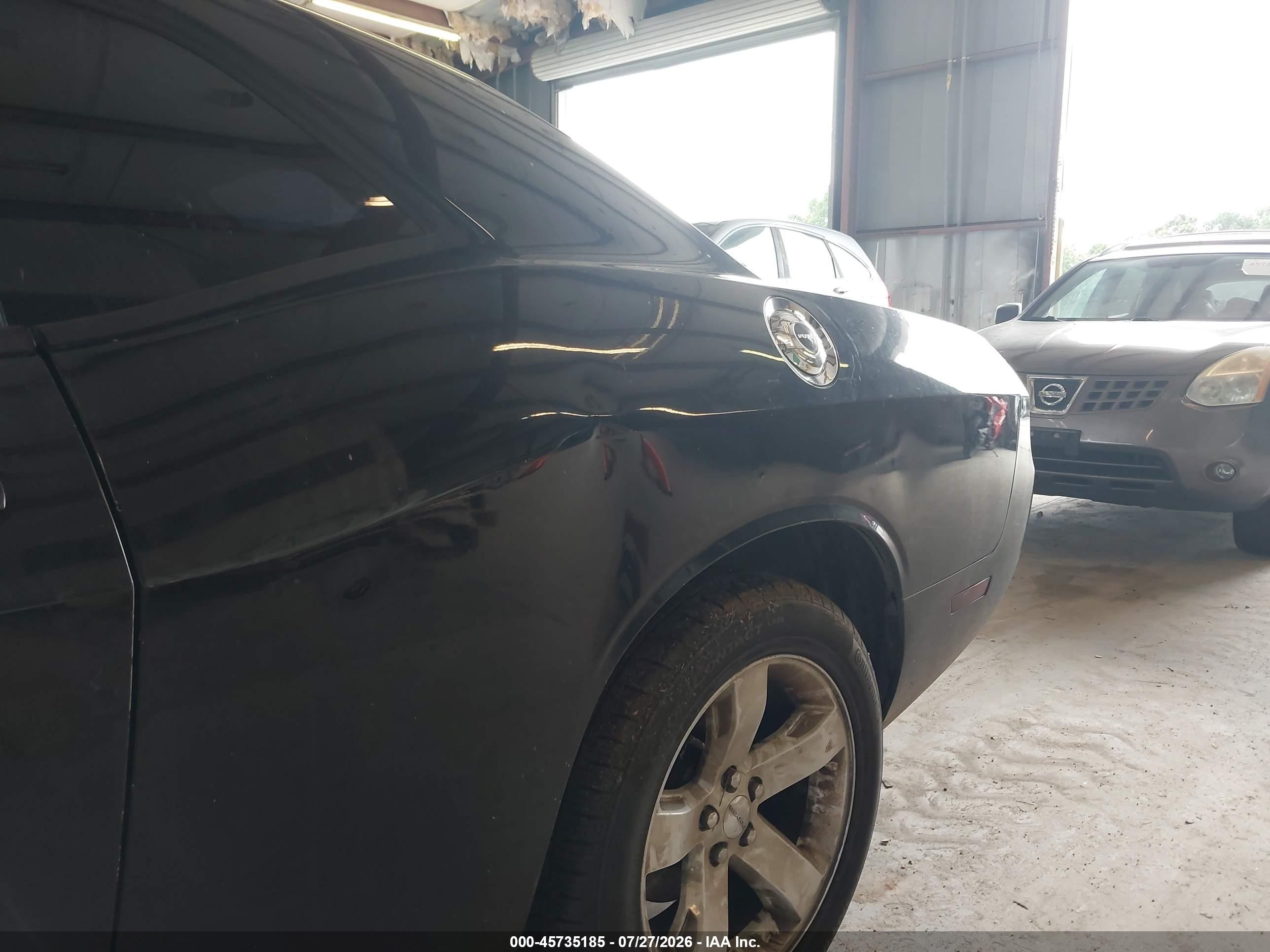 2012 Dodge Challenger Sxt Black vin: 2C3CDYAG8CH291668