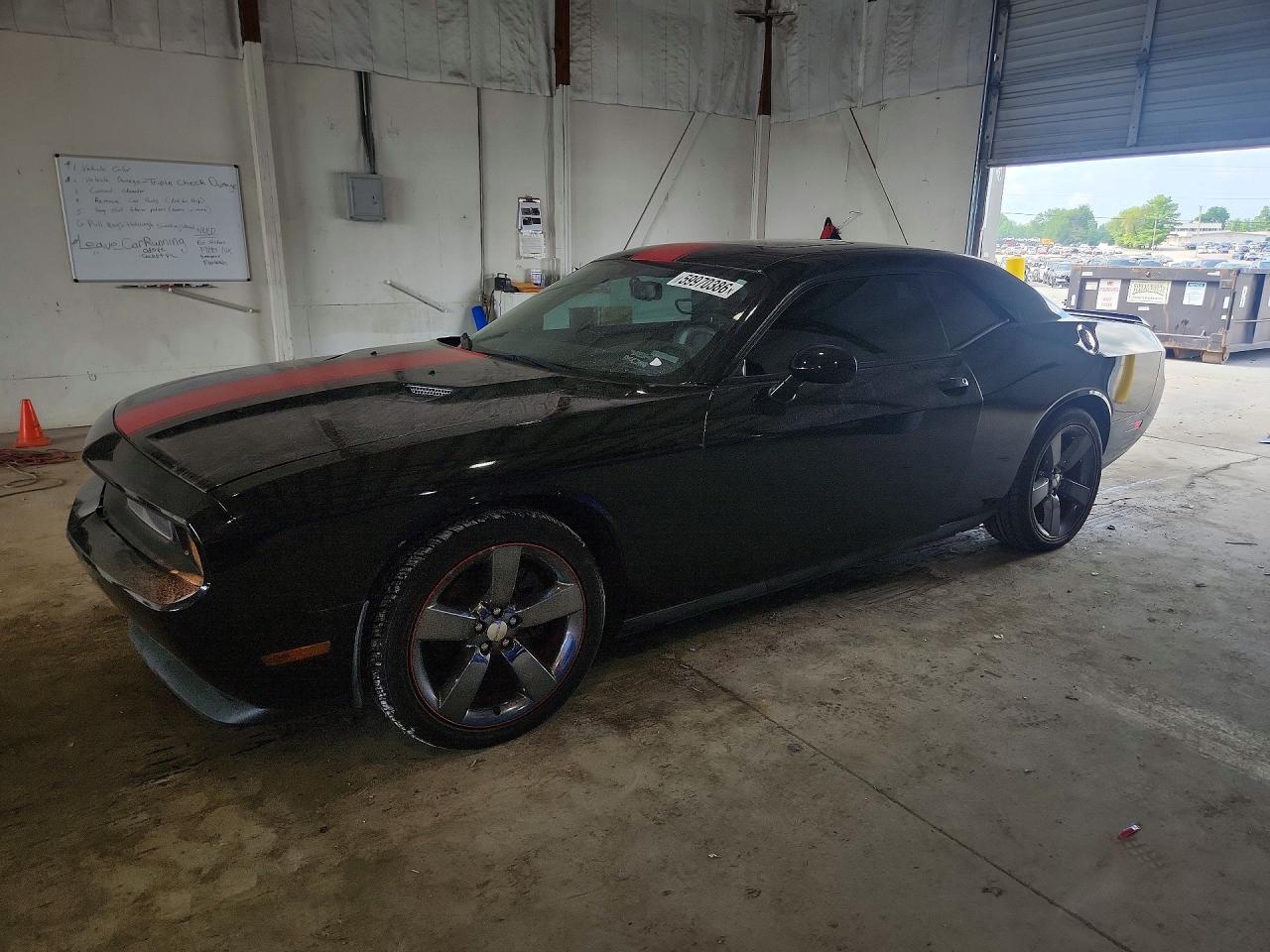 2013 Dodge Challenger Sxt Black vin: 2C3CDYAG8DH501560