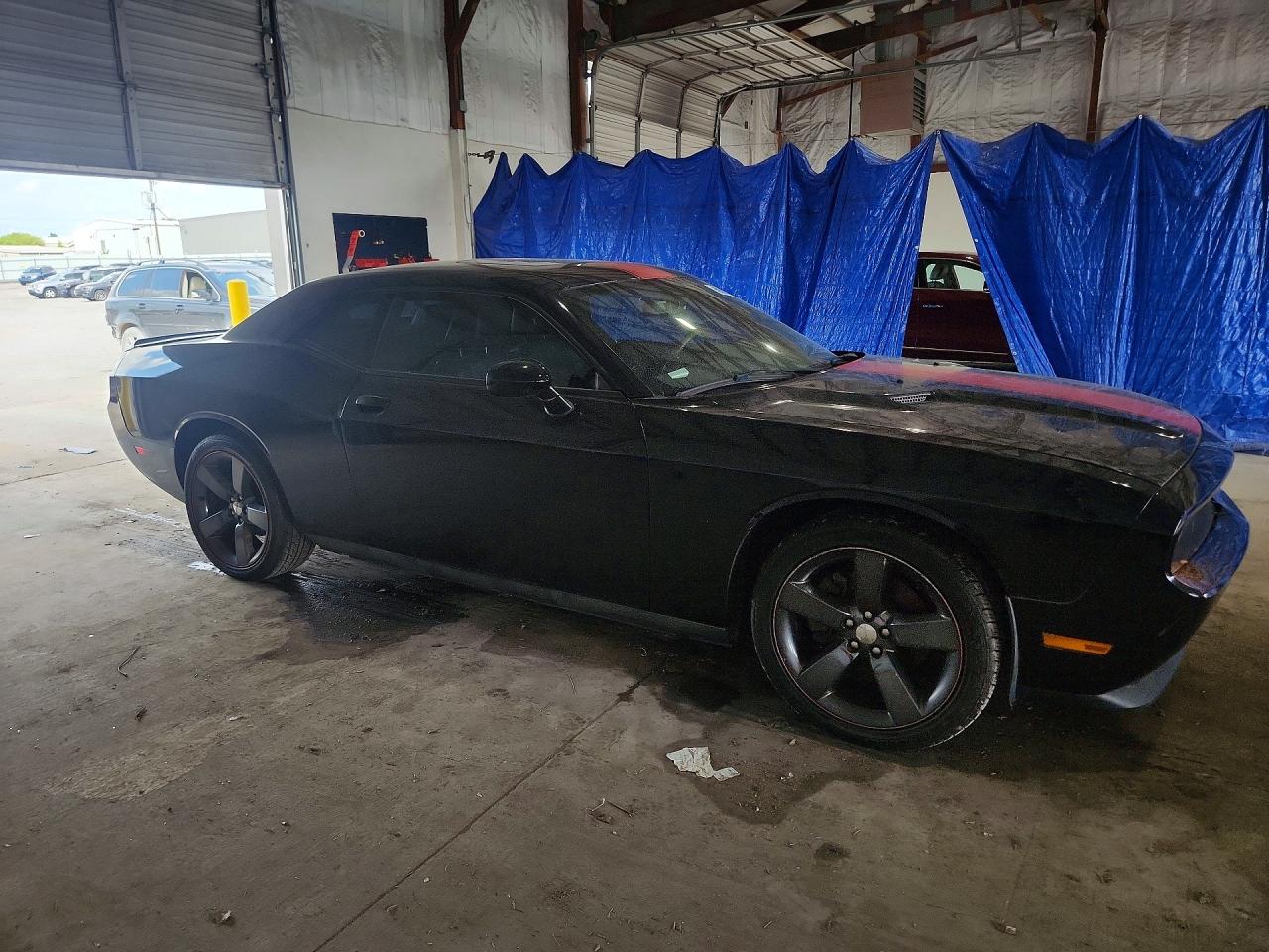 2013 Dodge Challenger Sxt Black vin: 2C3CDYAG8DH501560