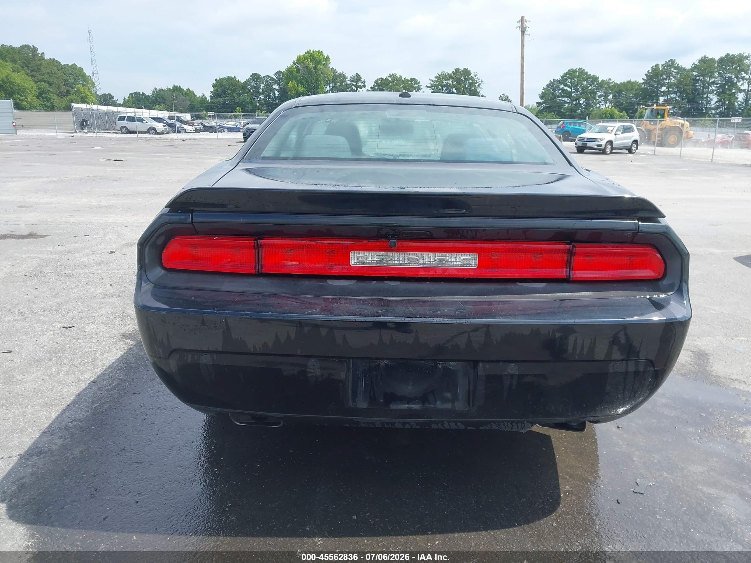 2013 Dodge Challenger Sxt Black vin: 2C3CDYAG8DH510789