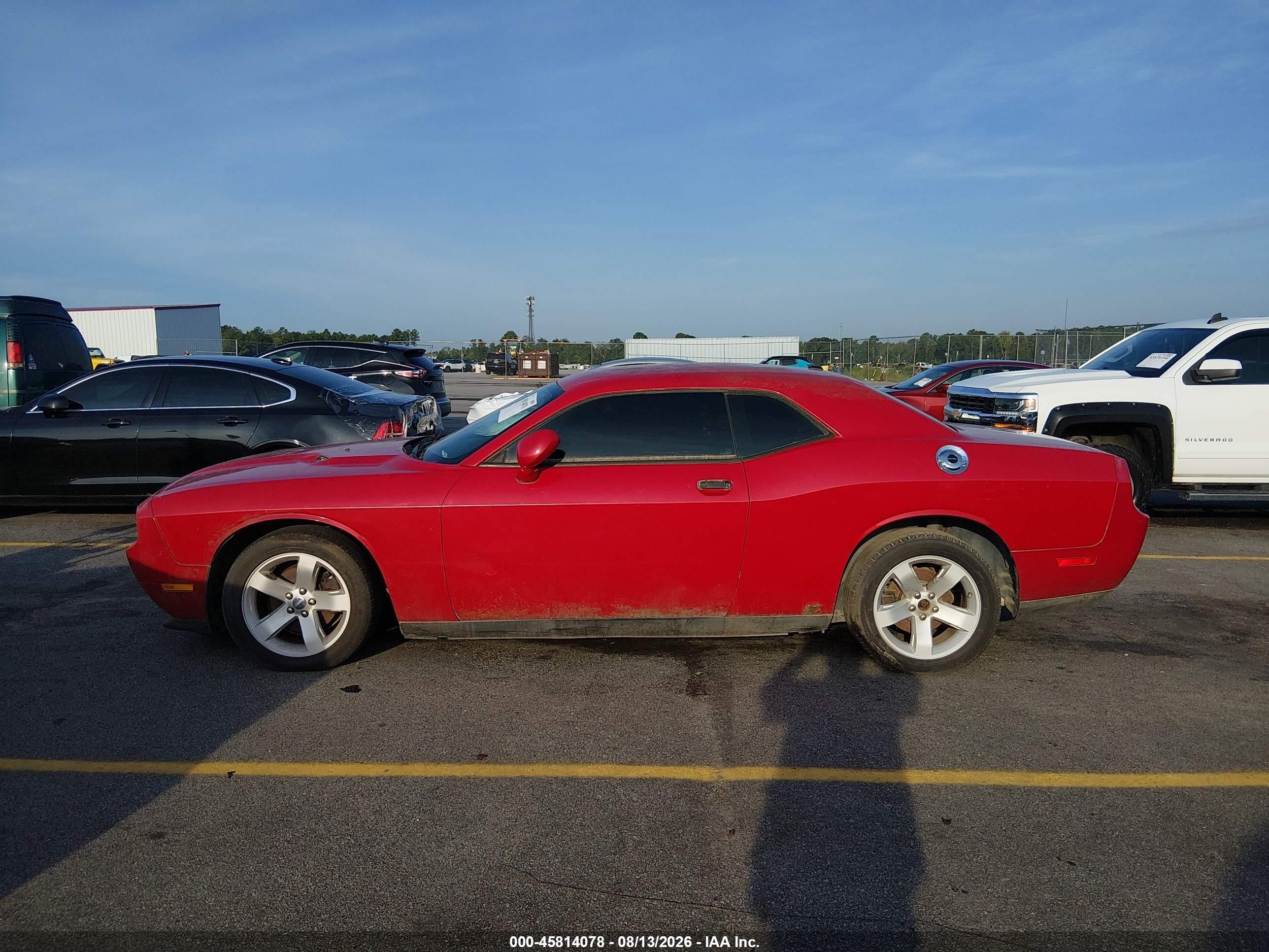 2013 Dodge Challenger Sxt Красный vin: 2C3CDYAG8DH549009
