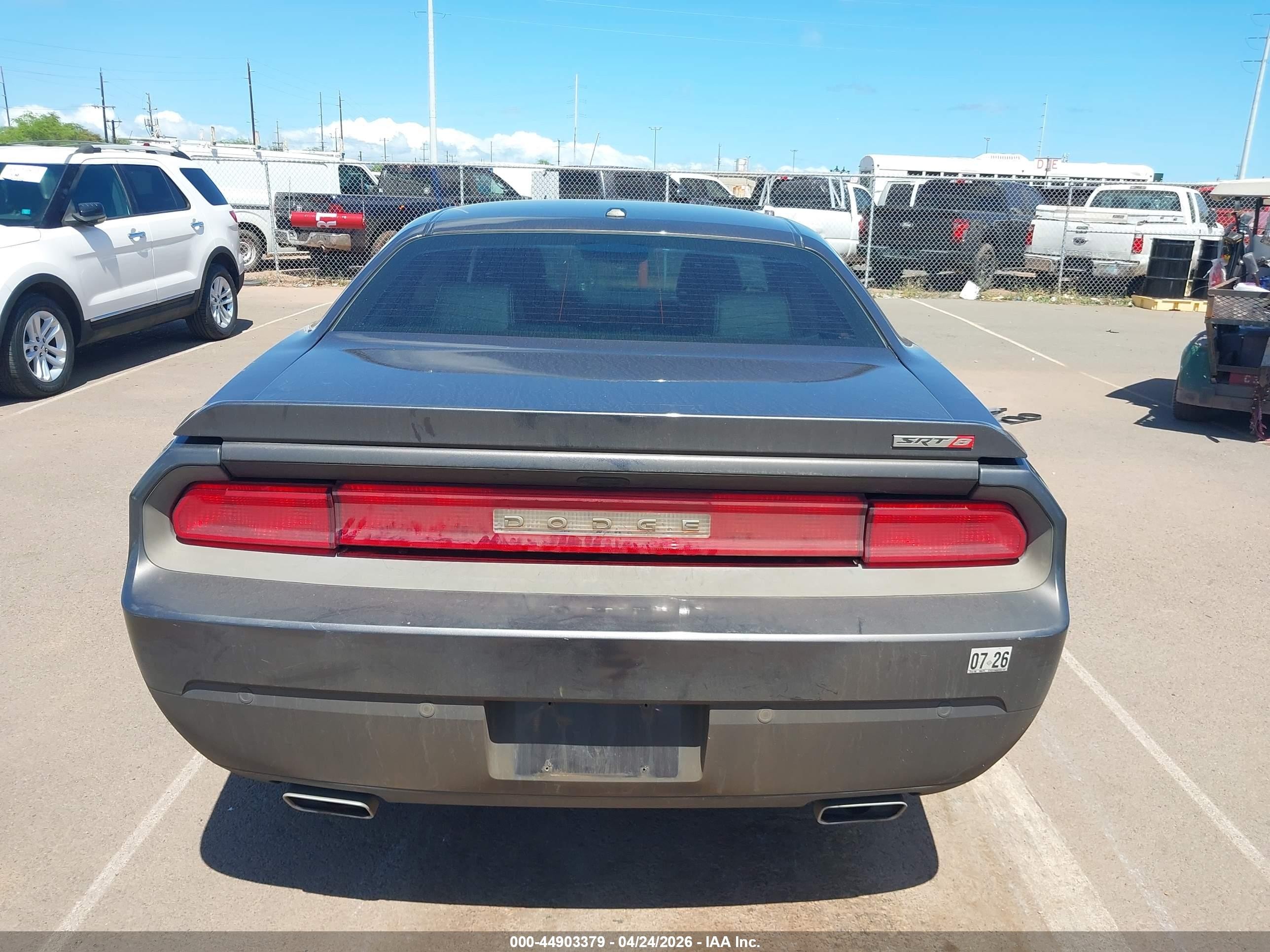 2013 Dodge Challenger Sxt Plus Gray vin: 2C3CDYAG8DH561984