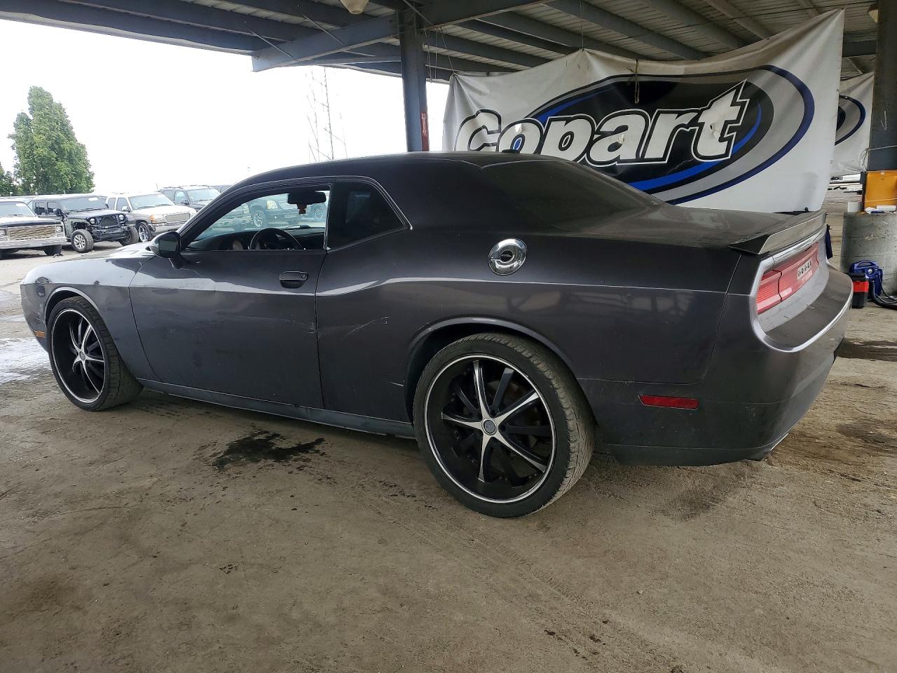 2013 Dodge Challenger Sxt Gray vin: 2C3CDYAG8DH651751