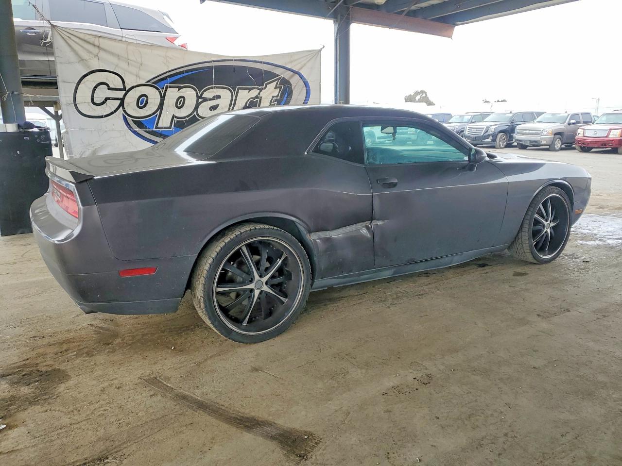 2013 Dodge Challenger Sxt Gray vin: 2C3CDYAG8DH651751