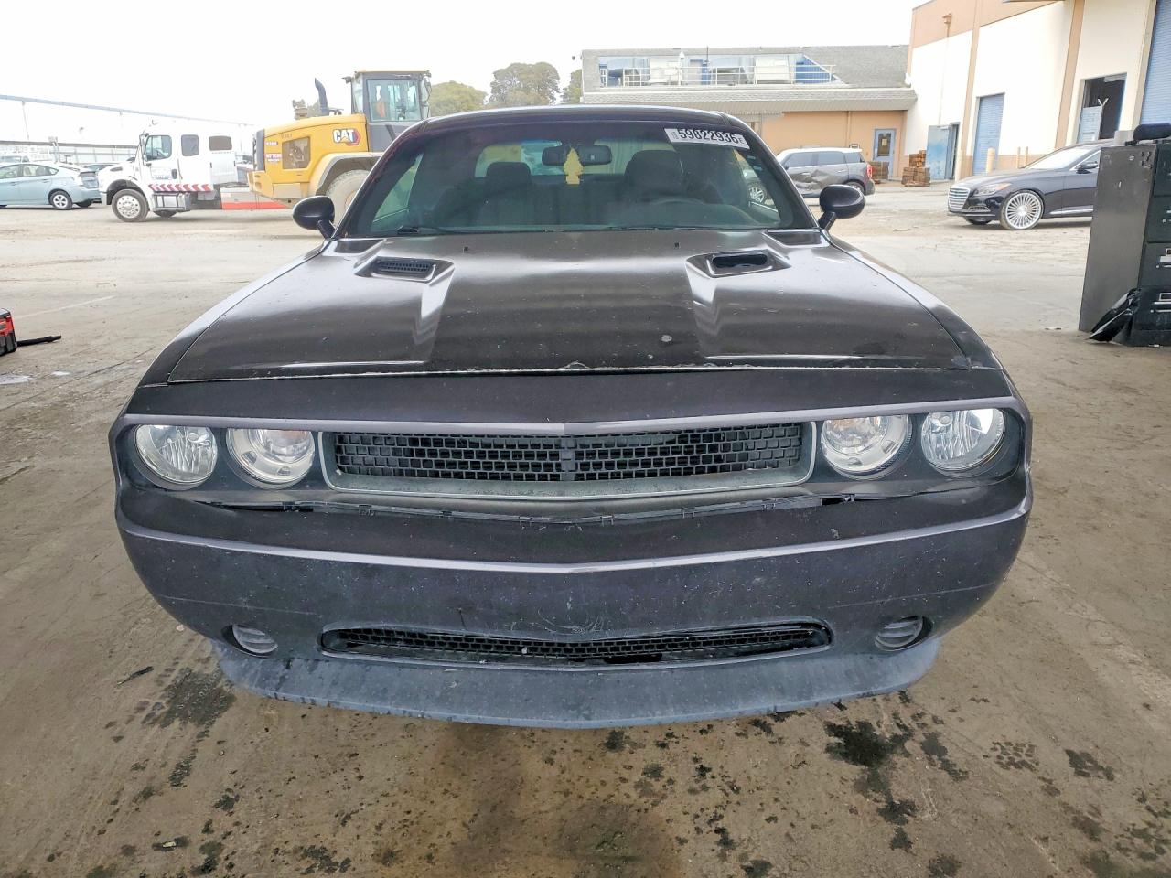 2013 Dodge Challenger Sxt Gray vin: 2C3CDYAG8DH651751