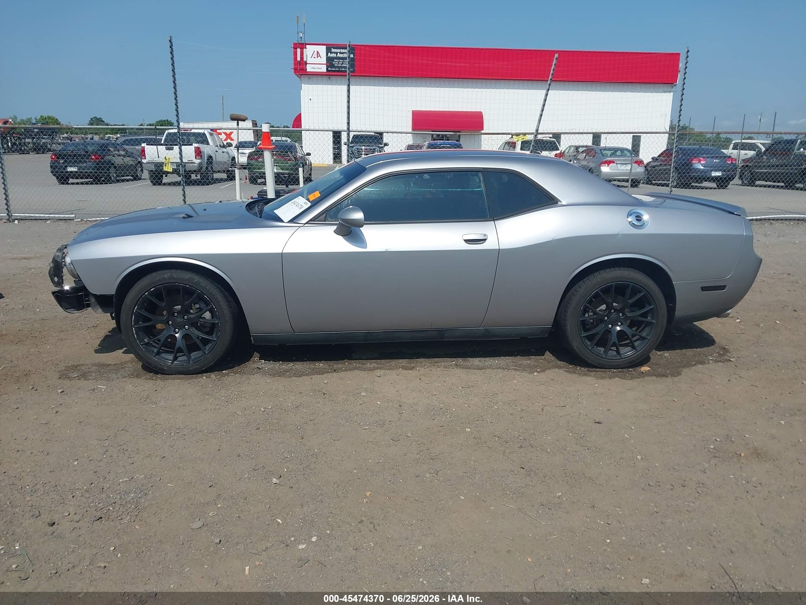 2013 Dodge Challenger Sxt Silver vin: 2C3CDYAG8DH651815