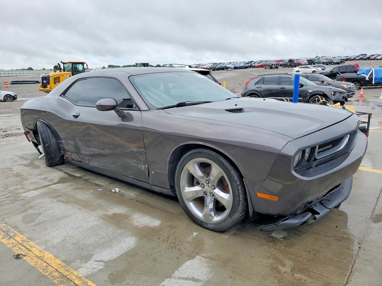 2013 Dodge Challenger Sxt Gray vin: 2C3CDYAG8DH684152