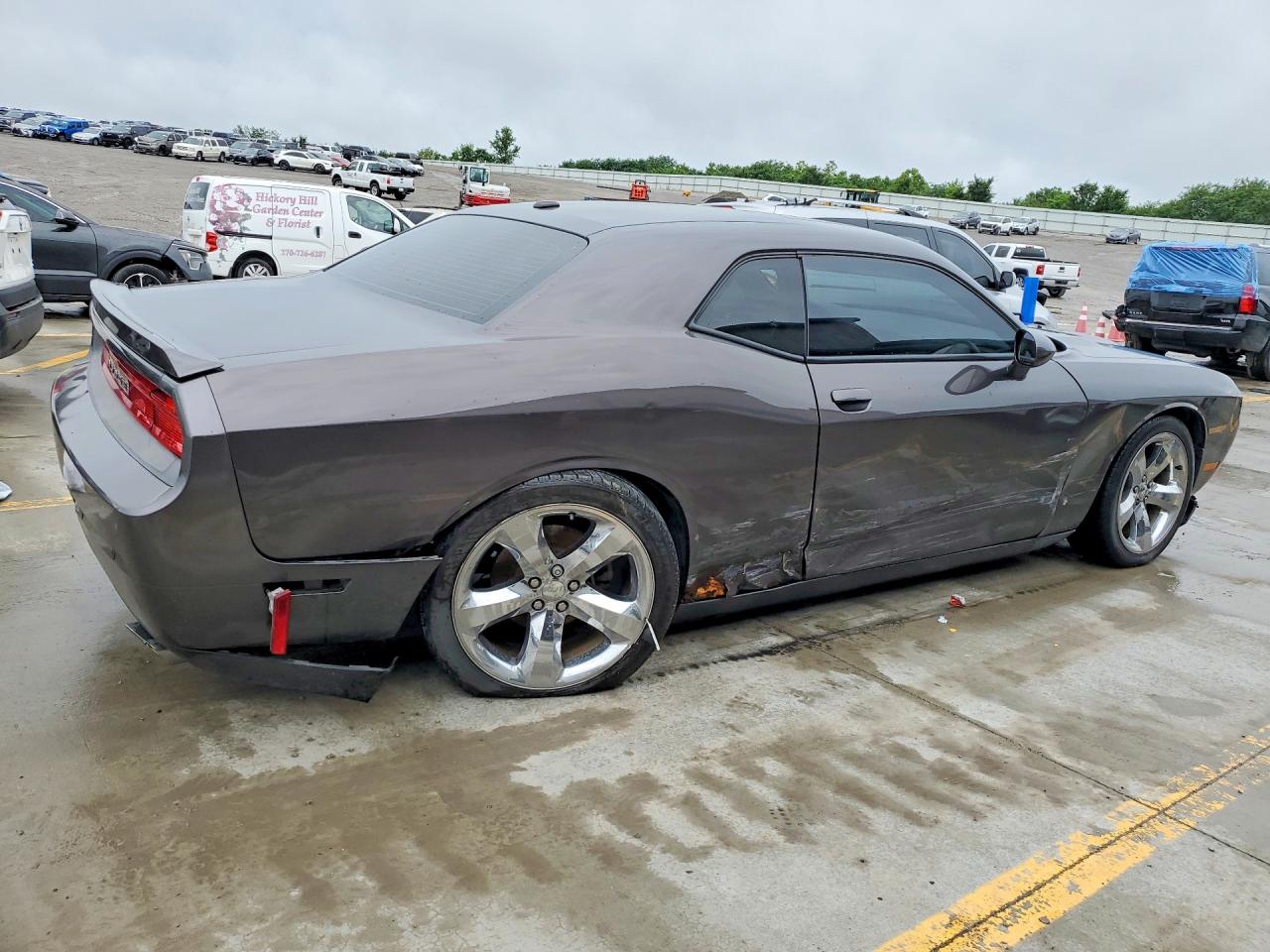 2013 Dodge Challenger Sxt Gray vin: 2C3CDYAG8DH684152