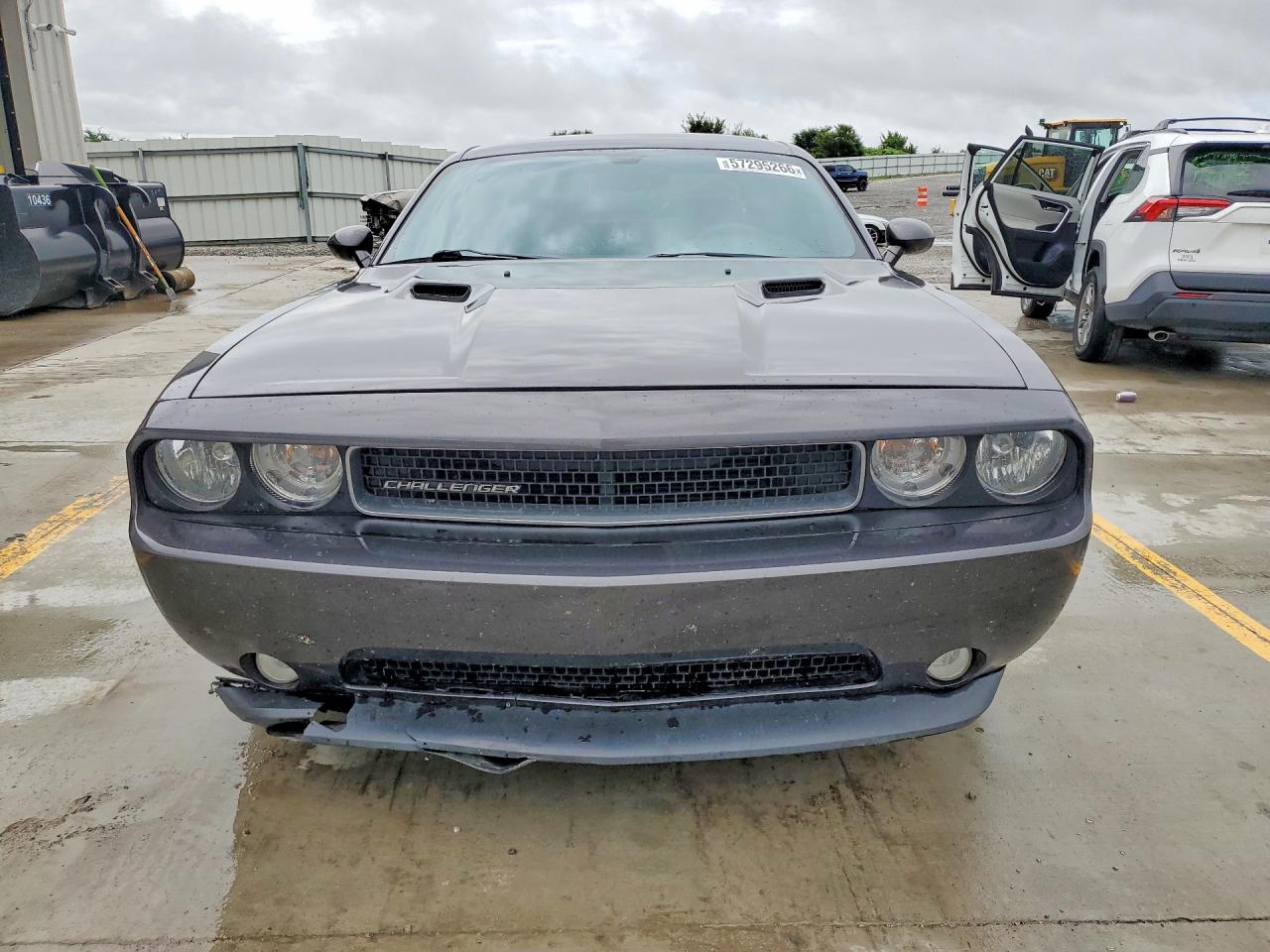 2013 Dodge Challenger Sxt Gray vin: 2C3CDYAG8DH684152
