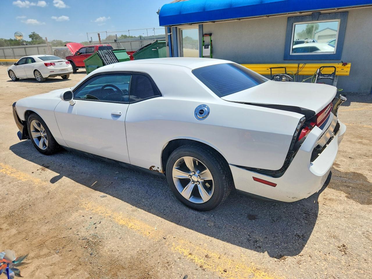 2013 Dodge Challenger Sxt White vin: 2C3CDYAG8DH693756