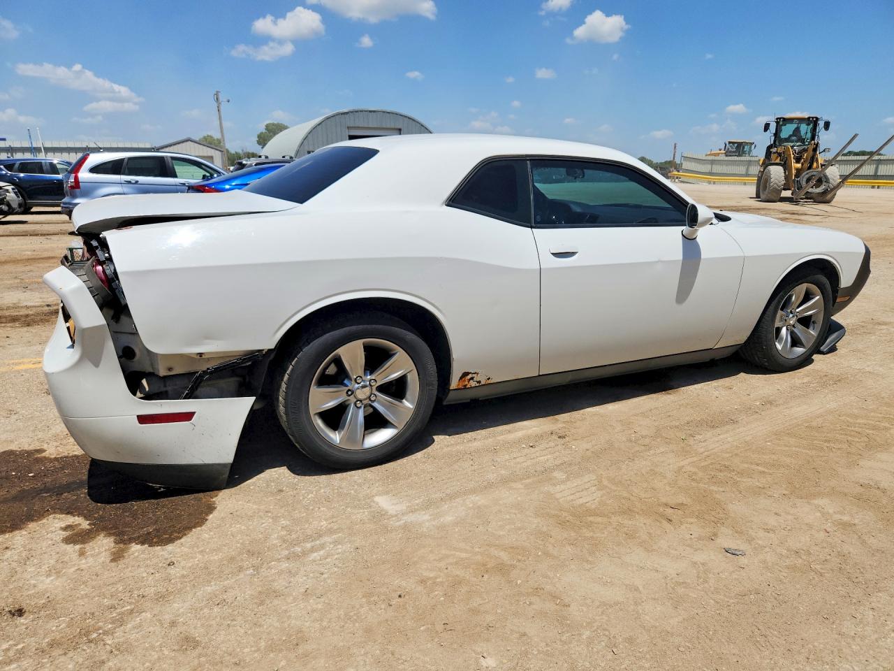 2013 Dodge Challenger Sxt White vin: 2C3CDYAG8DH693756