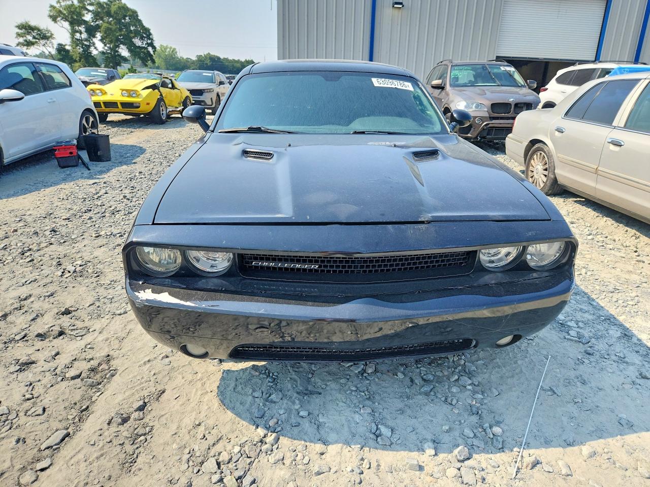 2014 Dodge Challenger Sxt Black vin: 2C3CDYAG8EH158444