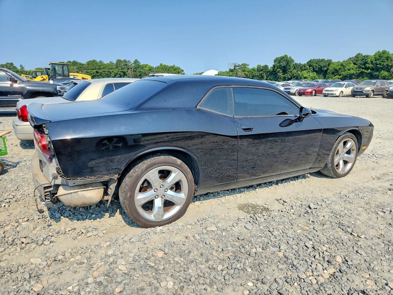 2014 Dodge Challenger Sxt Black vin: 2C3CDYAG8EH158444