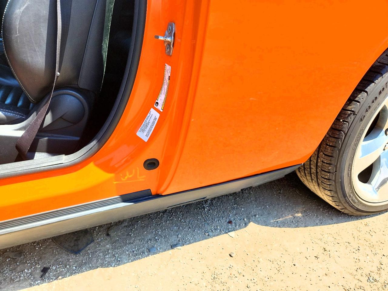 2014 Dodge Challenger Sxt Orange vin: 2C3CDYAG8EH213216