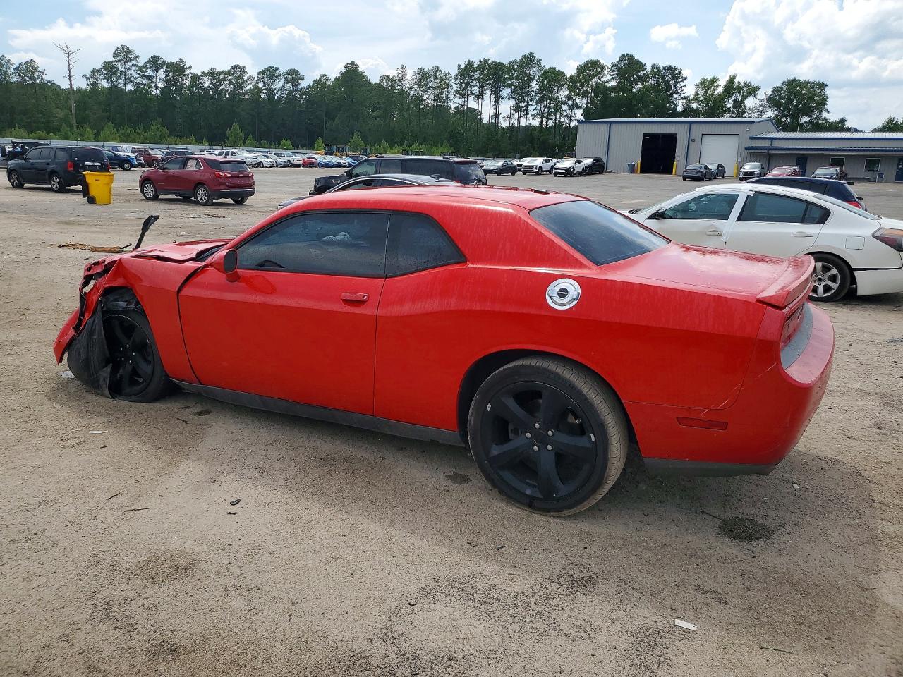 2014 Dodge Challenger Sxt Red vin: 2C3CDYAG8EH270418