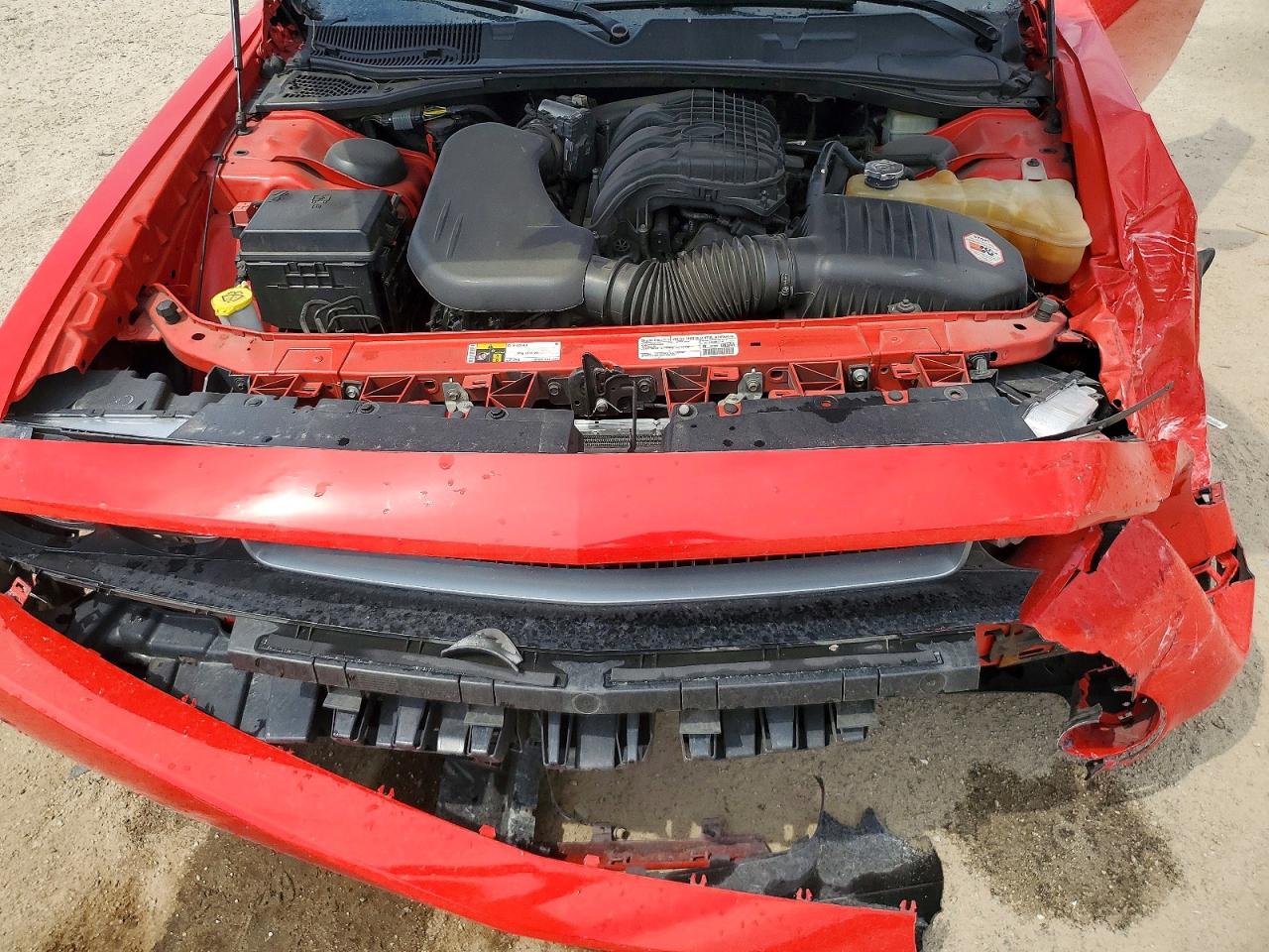 2014 Dodge Challenger Sxt Red vin: 2C3CDYAG8EH270418