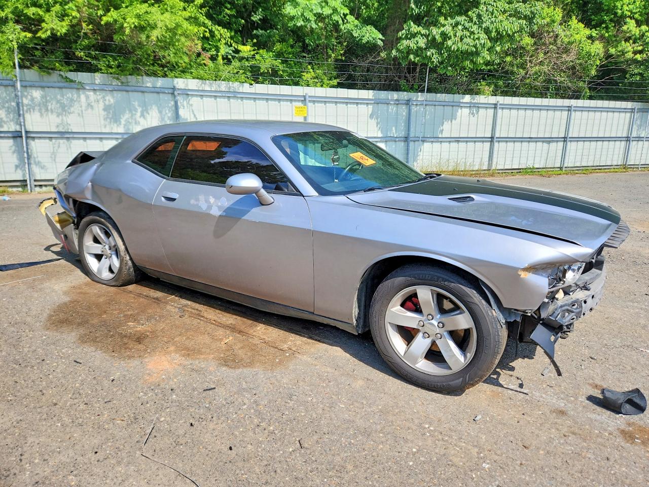 2014 Dodge Challenger Sxt Gray vin: 2C3CDYAG8EH289700