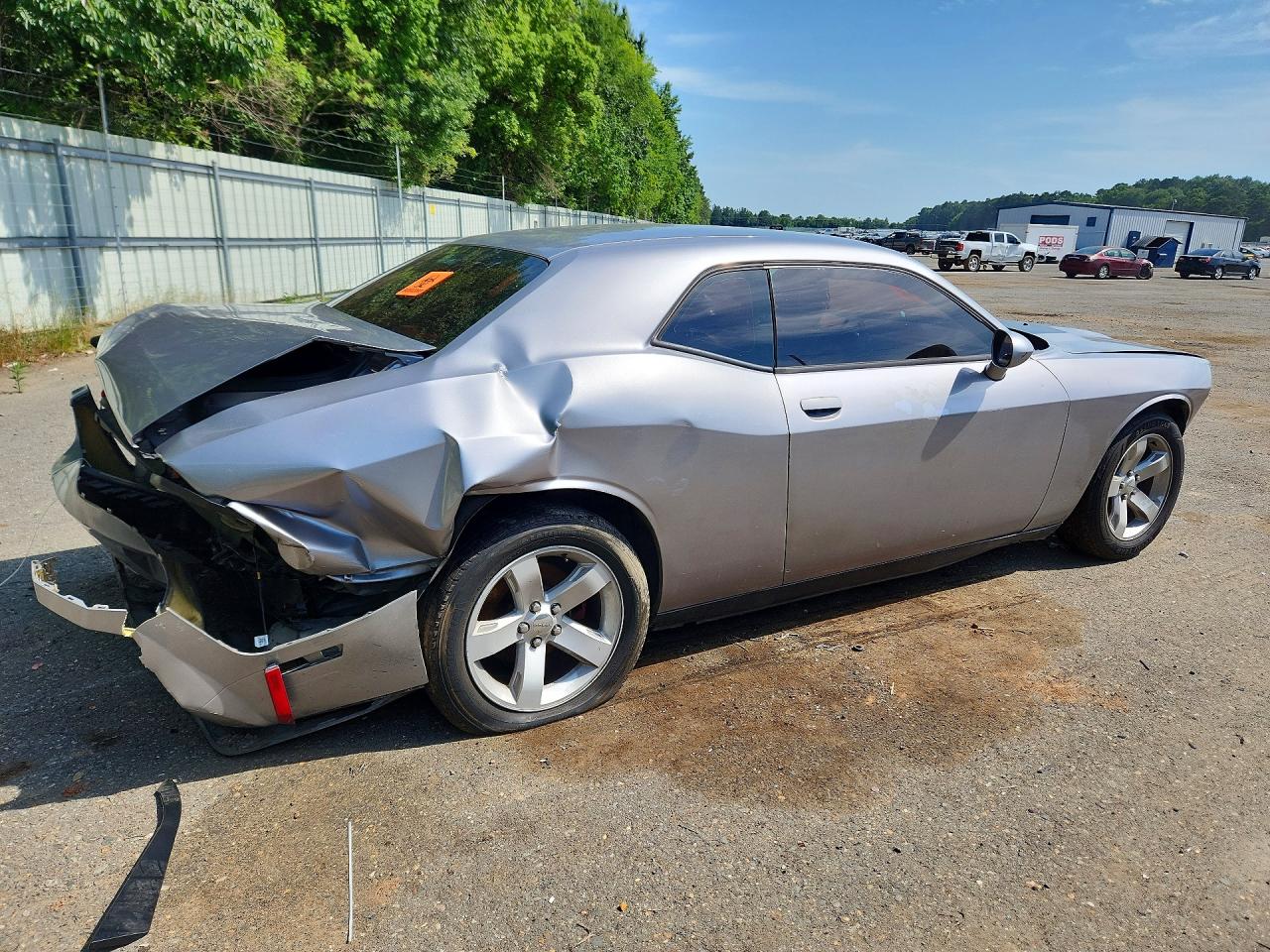 2014 Dodge Challenger Sxt Gray vin: 2C3CDYAG8EH289700