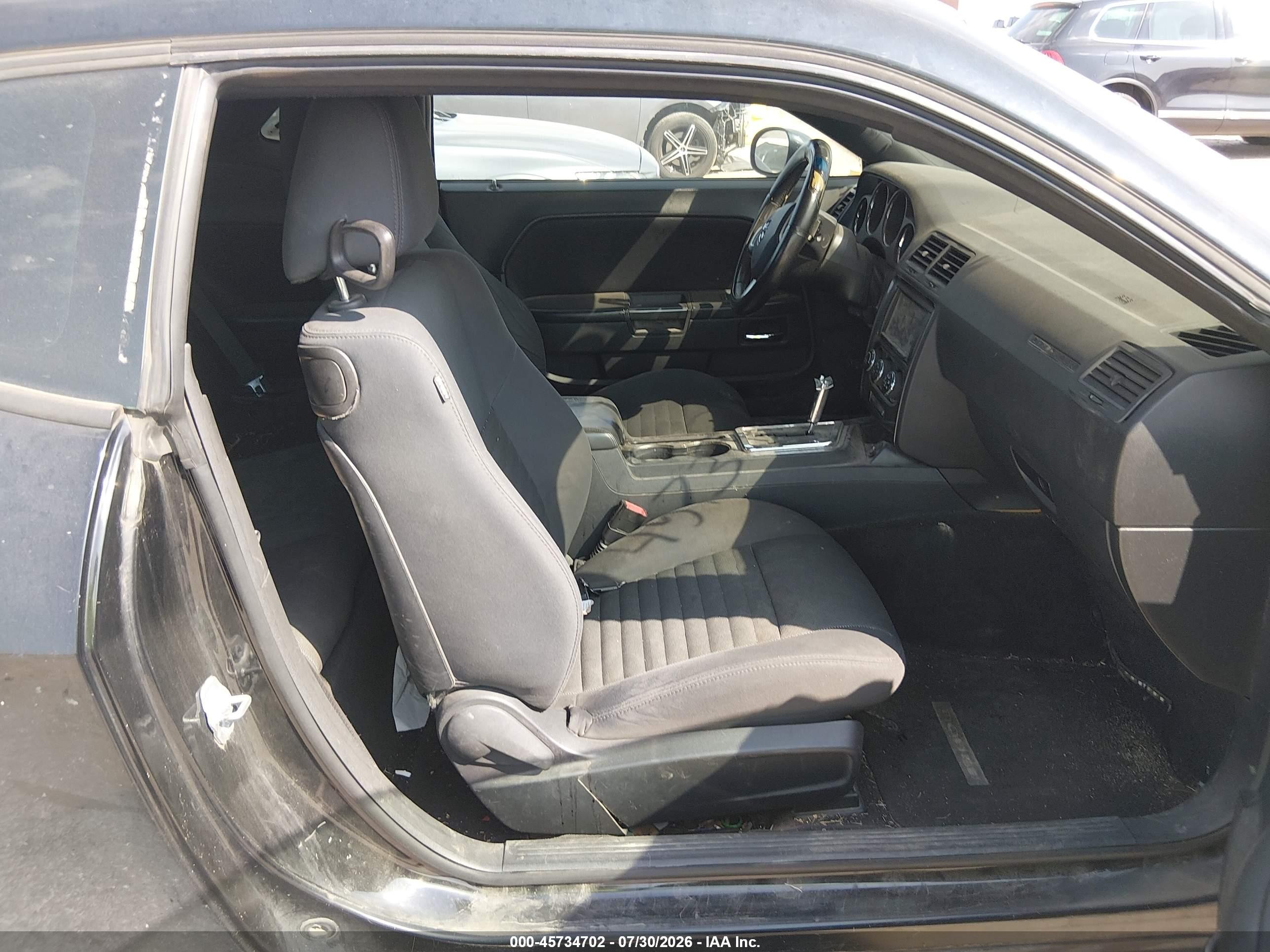 2014 Dodge Challenger Sxt Black vin: 2C3CDYAG8EH299269
