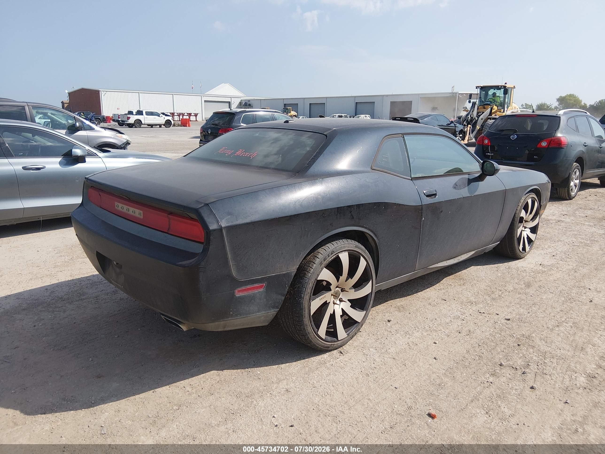 2014 Dodge Challenger Sxt Black vin: 2C3CDYAG8EH299269