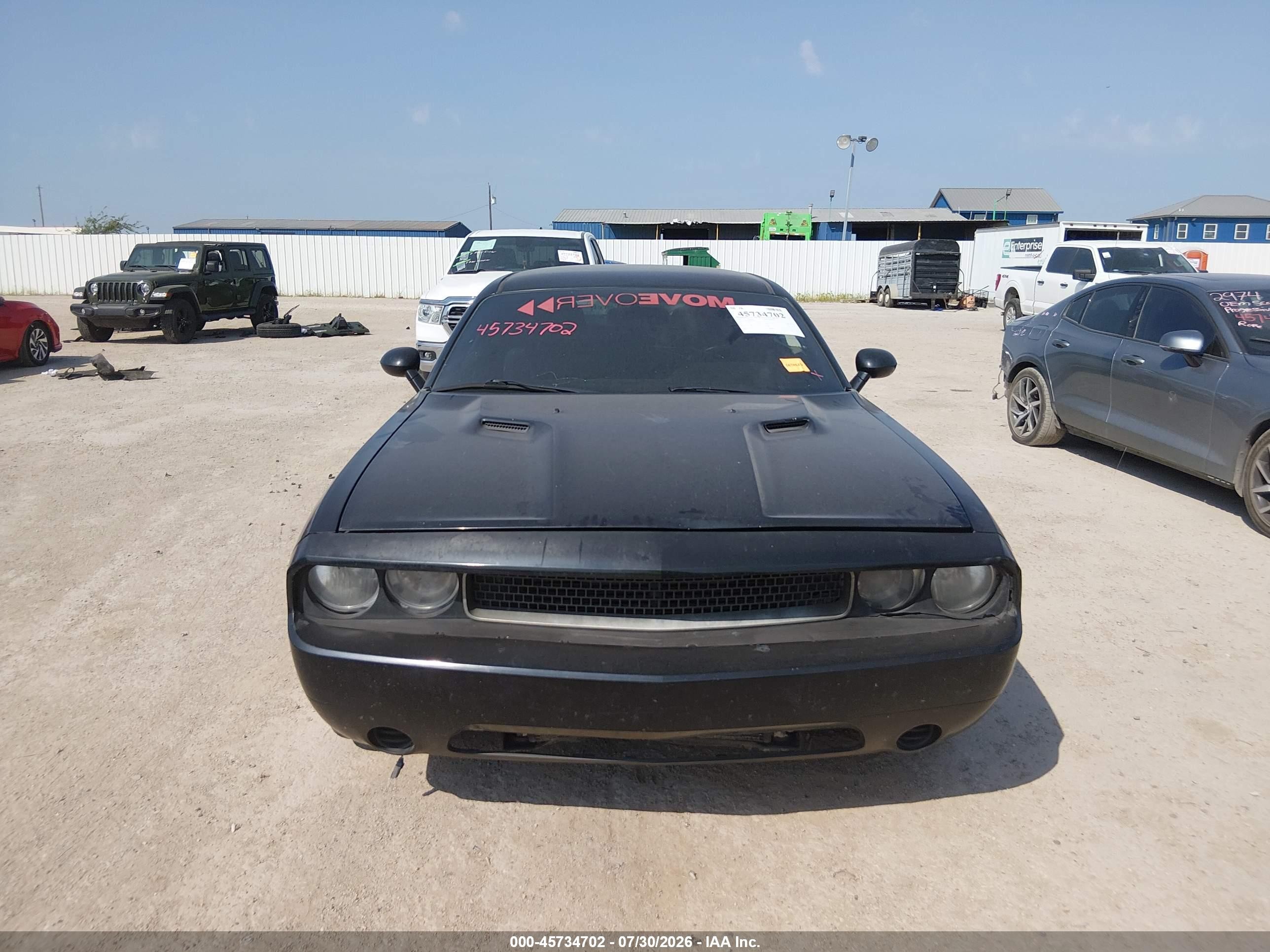 2014 Dodge Challenger Sxt Black vin: 2C3CDYAG8EH299269