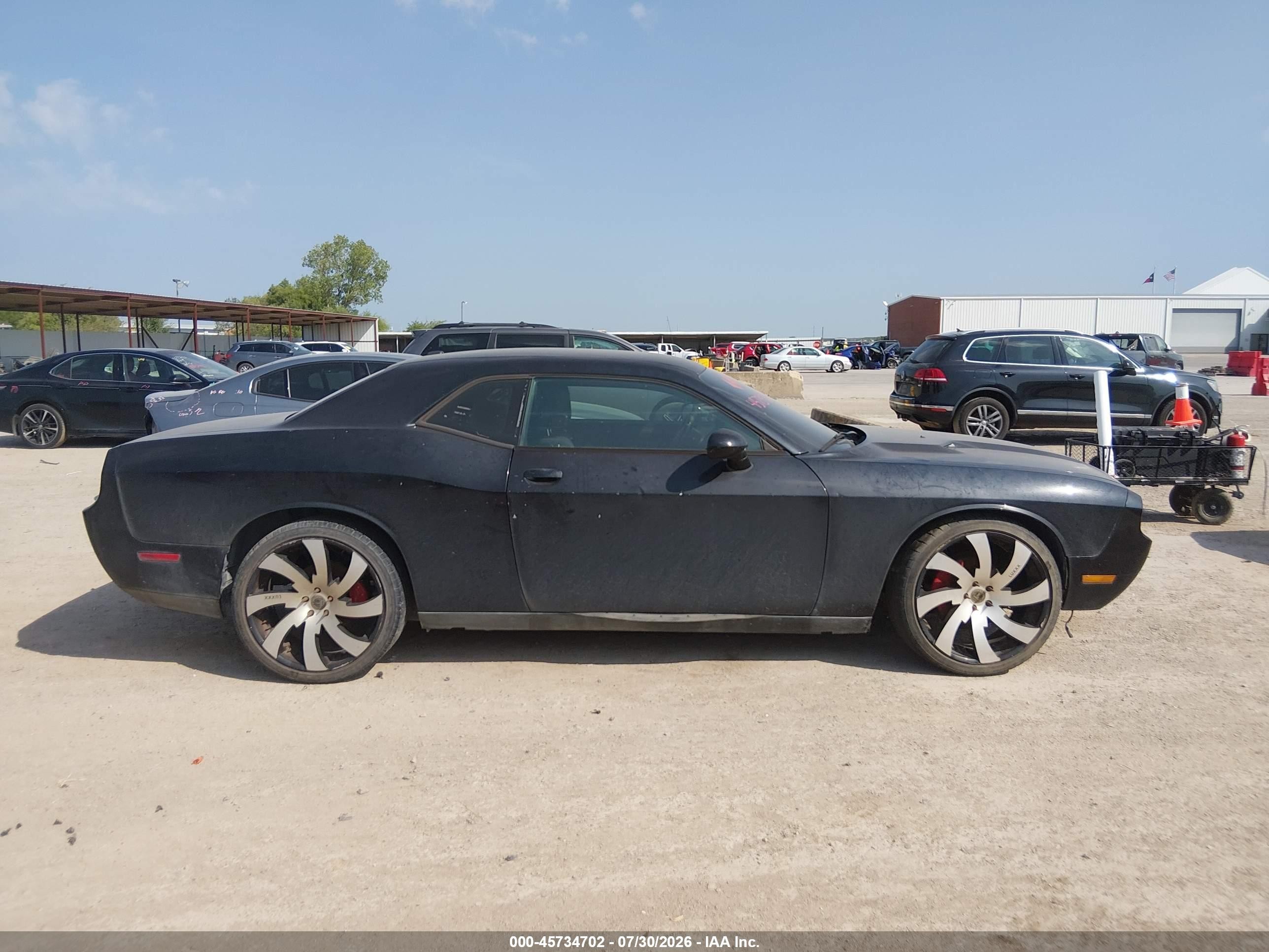 2014 Dodge Challenger Sxt Black vin: 2C3CDYAG8EH299269