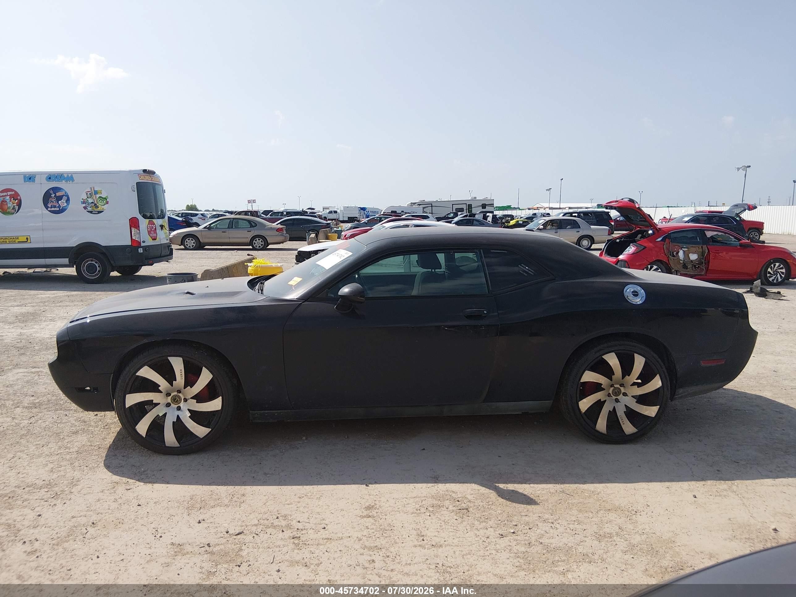 2014 Dodge Challenger Sxt Black vin: 2C3CDYAG8EH299269