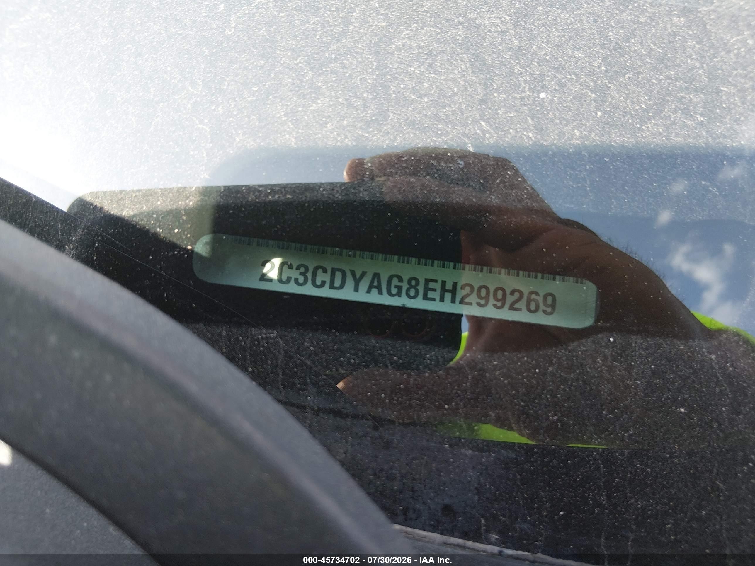 2014 Dodge Challenger Sxt Black vin: 2C3CDYAG8EH299269