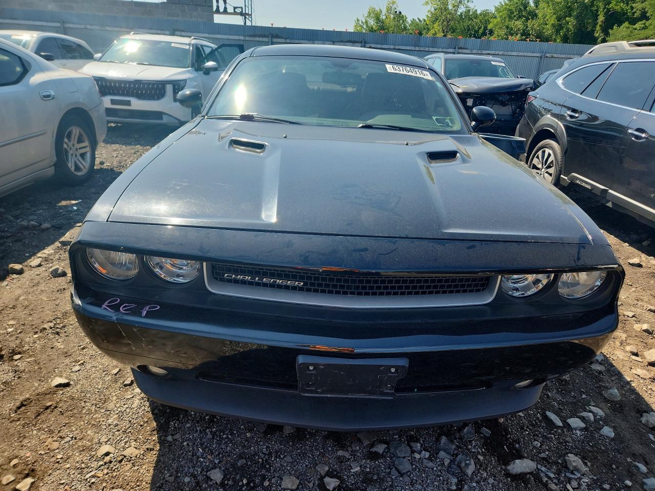 2012 Dodge Challenger Sxt Gray vin: 2C3CDYAG9CH243998