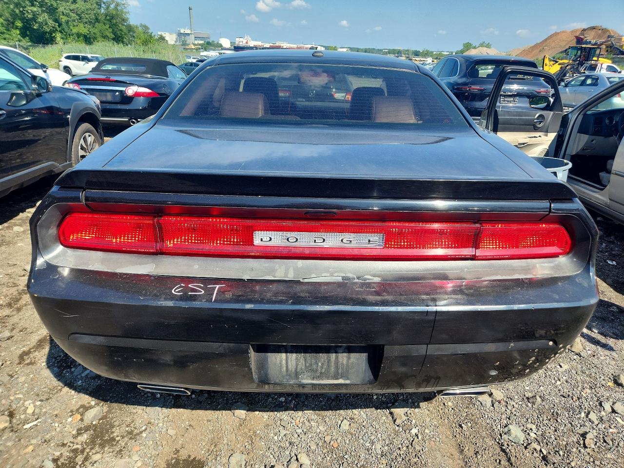 2012 Dodge Challenger Sxt Gray vin: 2C3CDYAG9CH243998