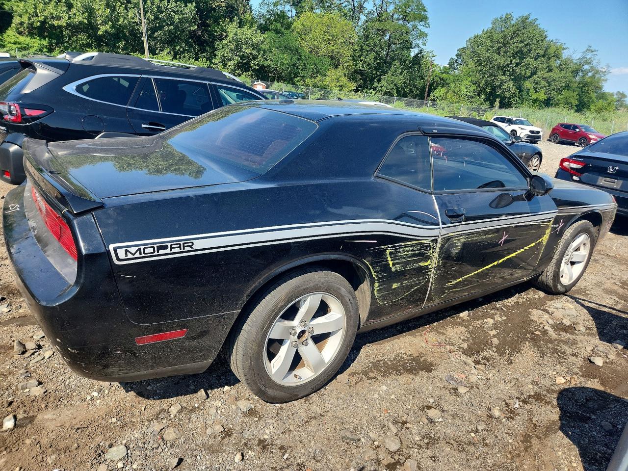 2012 Dodge Challenger Sxt Gray vin: 2C3CDYAG9CH243998