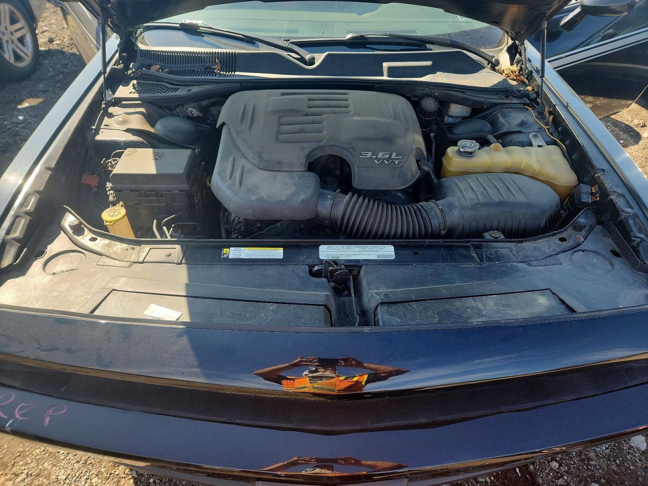2012 Dodge Challenger Sxt Gray vin: 2C3CDYAG9CH243998