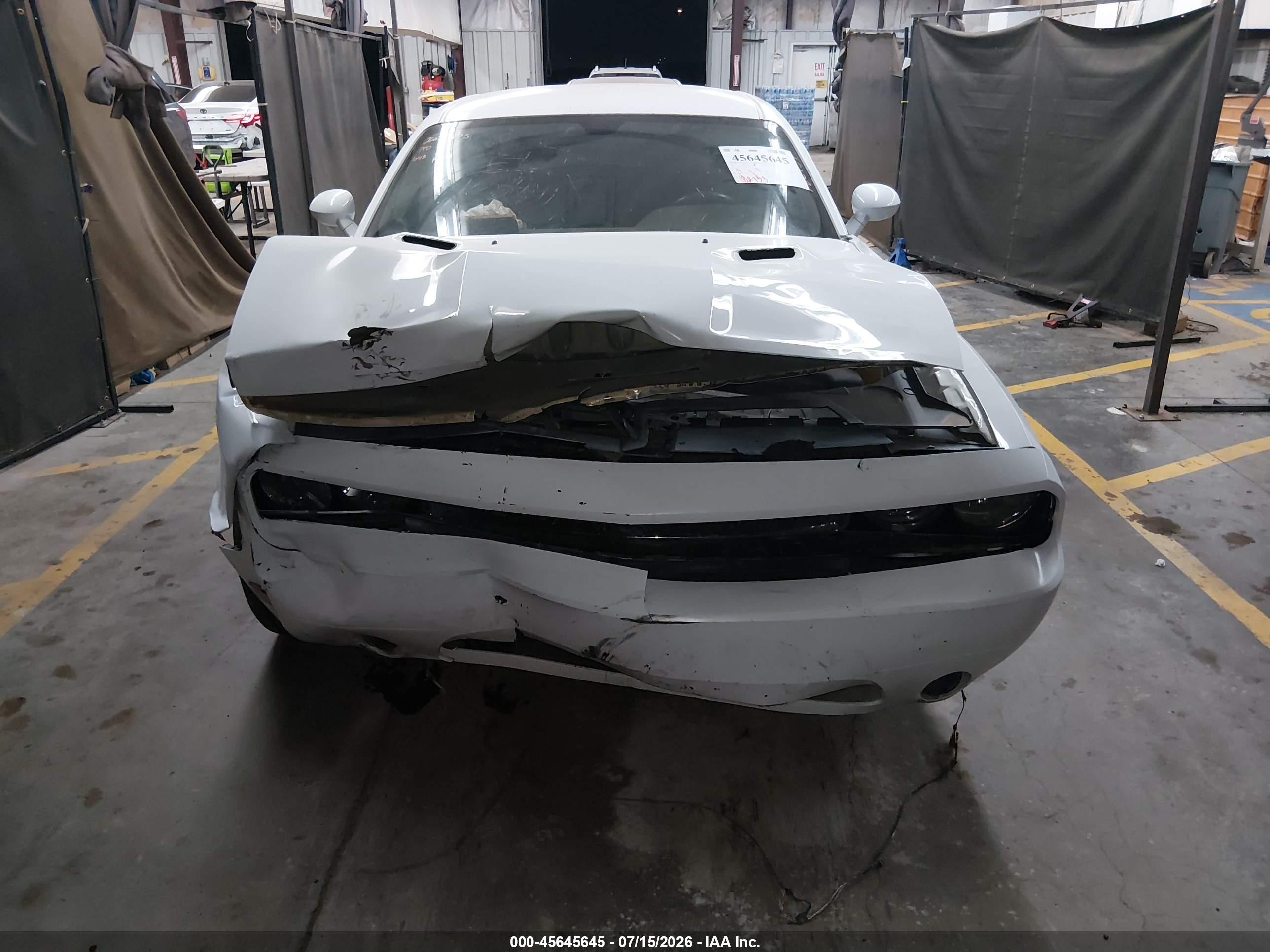 2013 Dodge Challenger Sxt White vin: 2C3CDYAG9DH501048